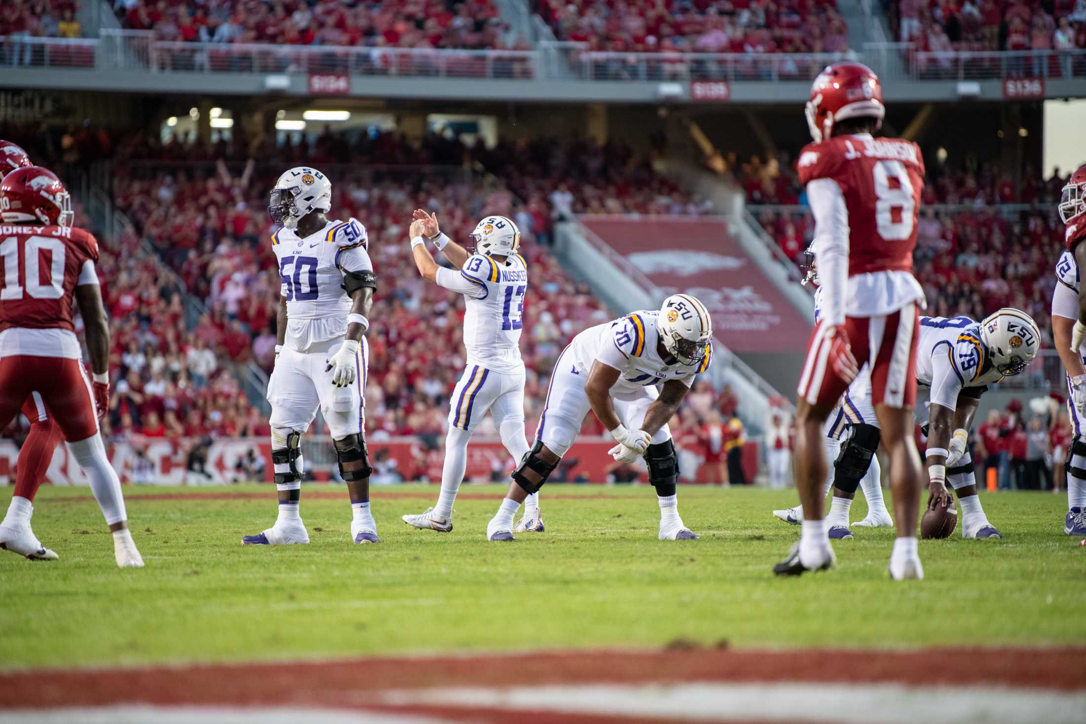 PHOTOS: LSU football beats Arkansas 34-10