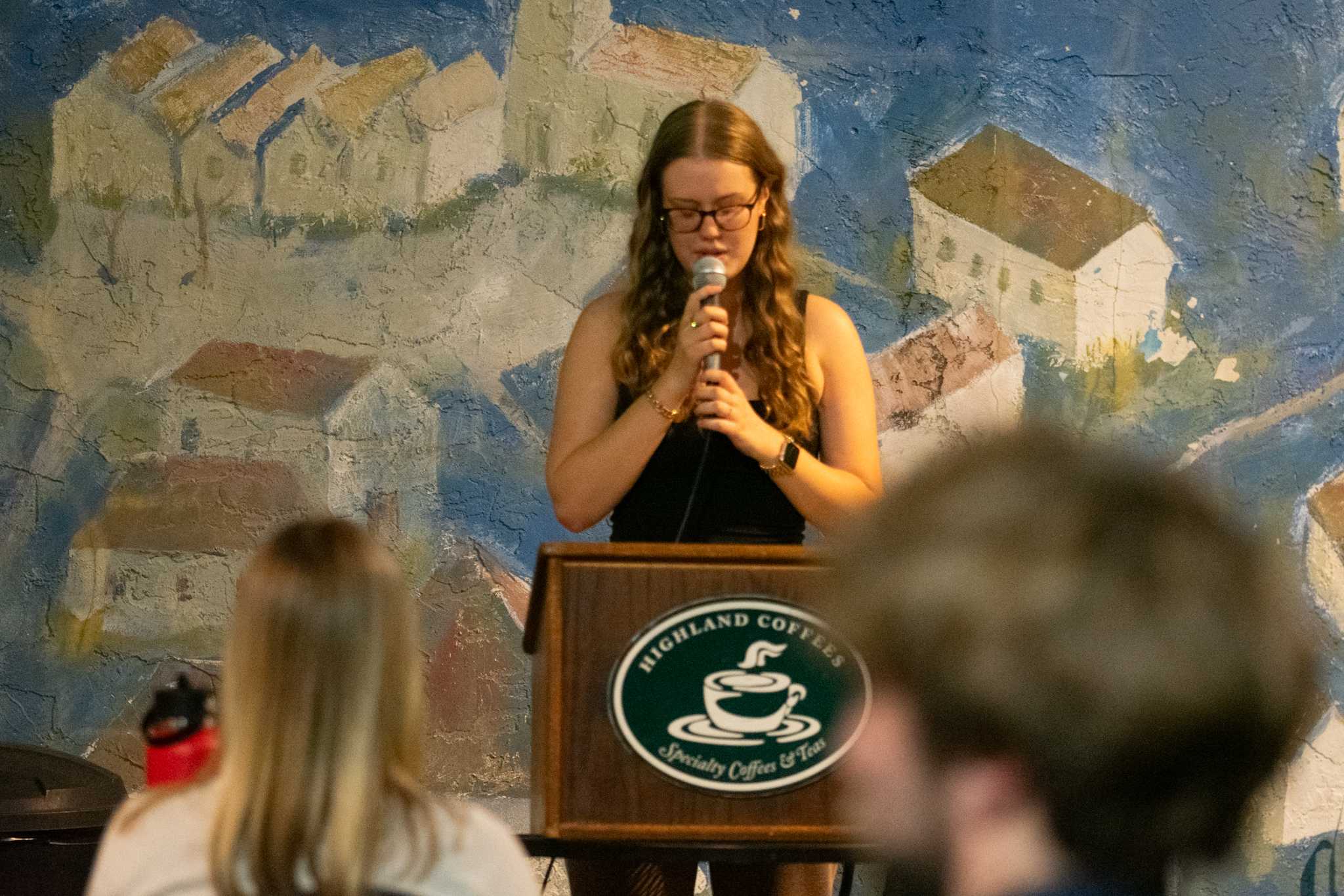 PHOTOS: LSU Delta Journal holds reading open mic night at Highland Coffees