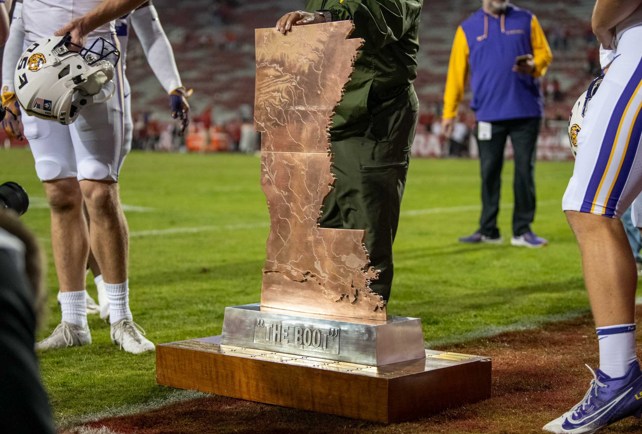 PHOTOS: LSU football beats Arkansas 34-10