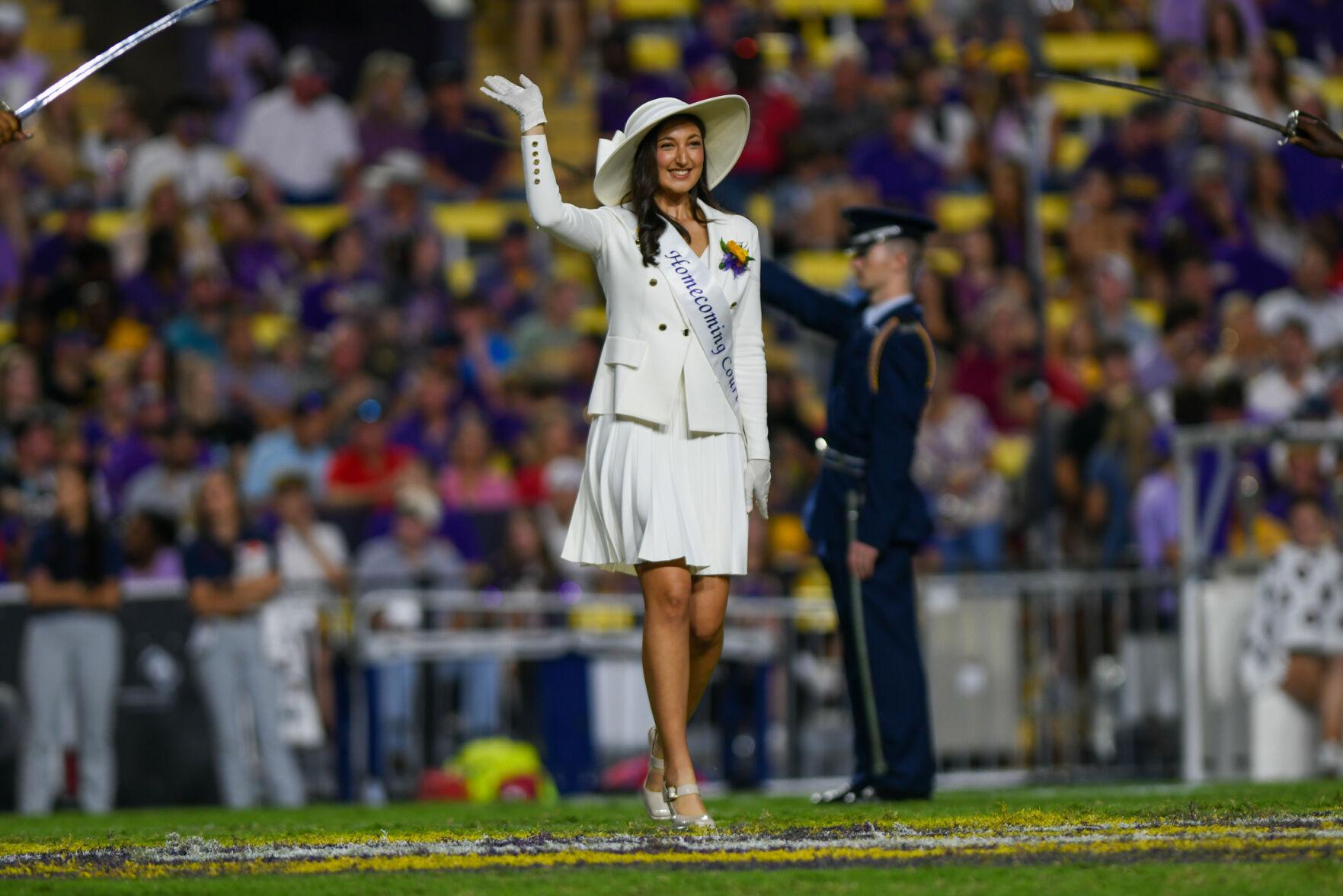 LSU crowns 2024 Homecoming King and Queen during halftime of Ole Miss game