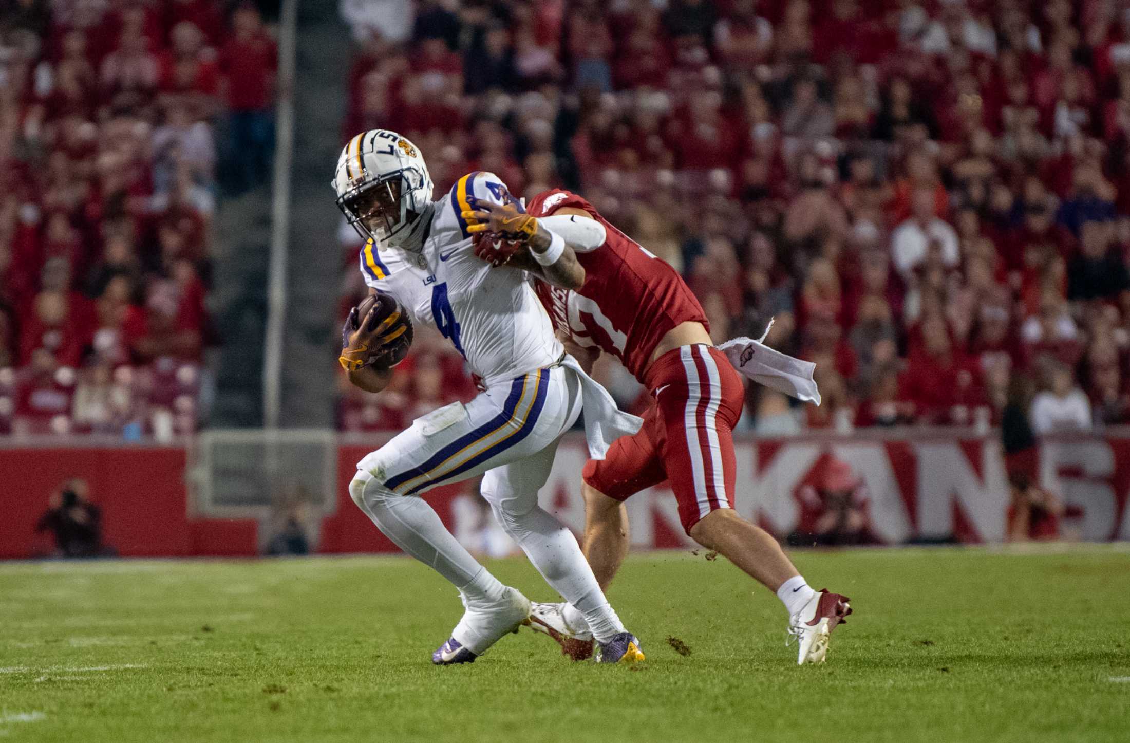 PHOTOS: LSU football beats Arkansas 34-10