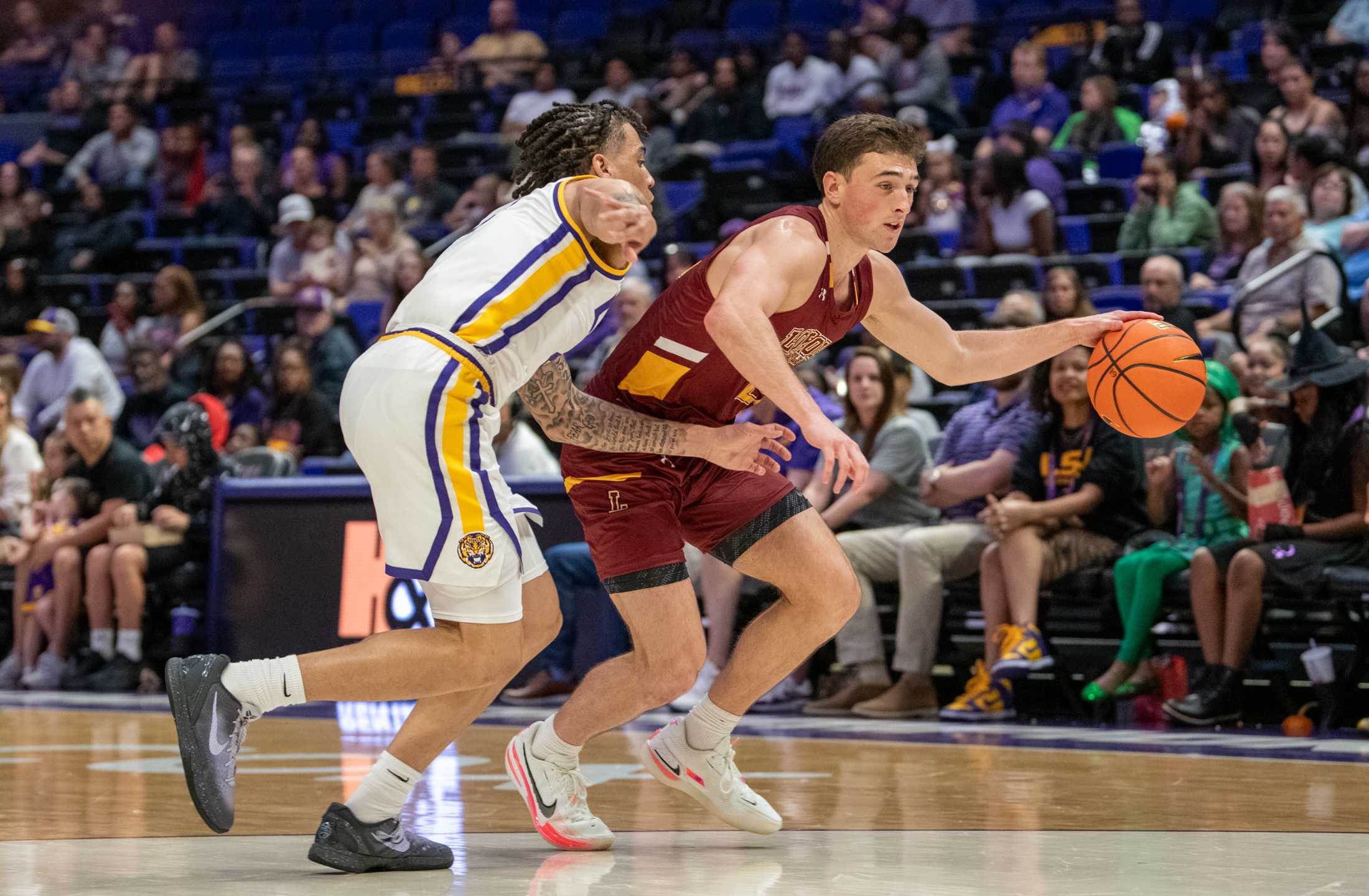 PHOTOS: LSU men's basketball wins 110-48 in exhibition game against Loyola