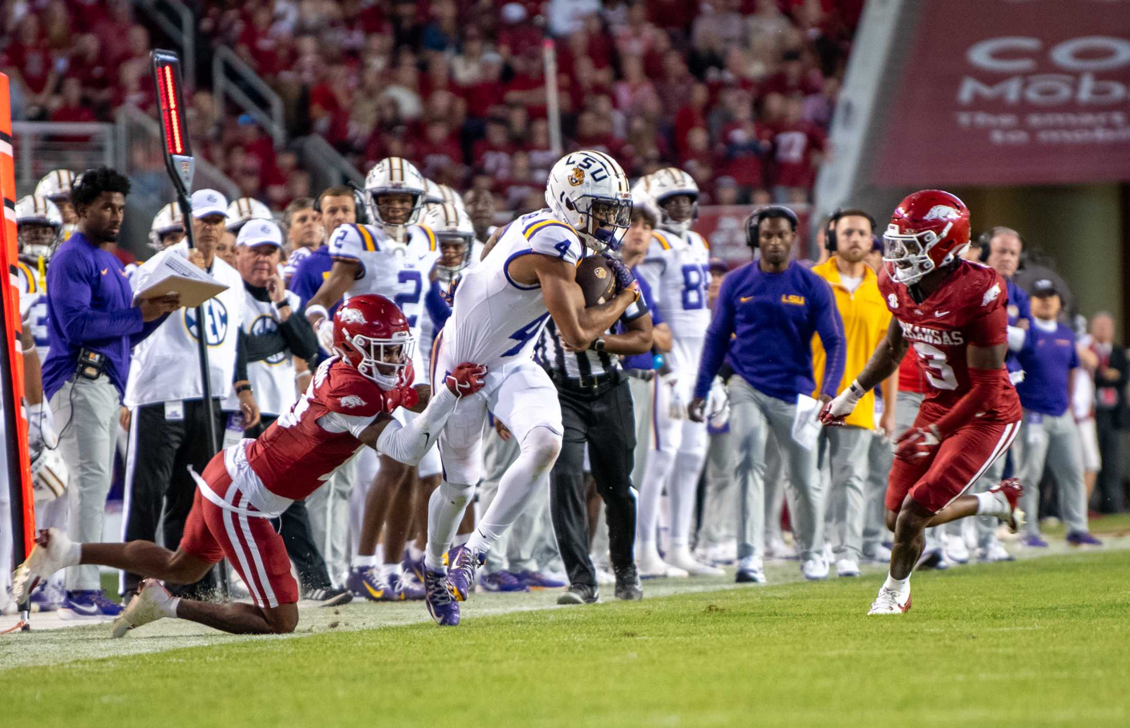 PHOTOS: LSU football beats Arkansas 34-10