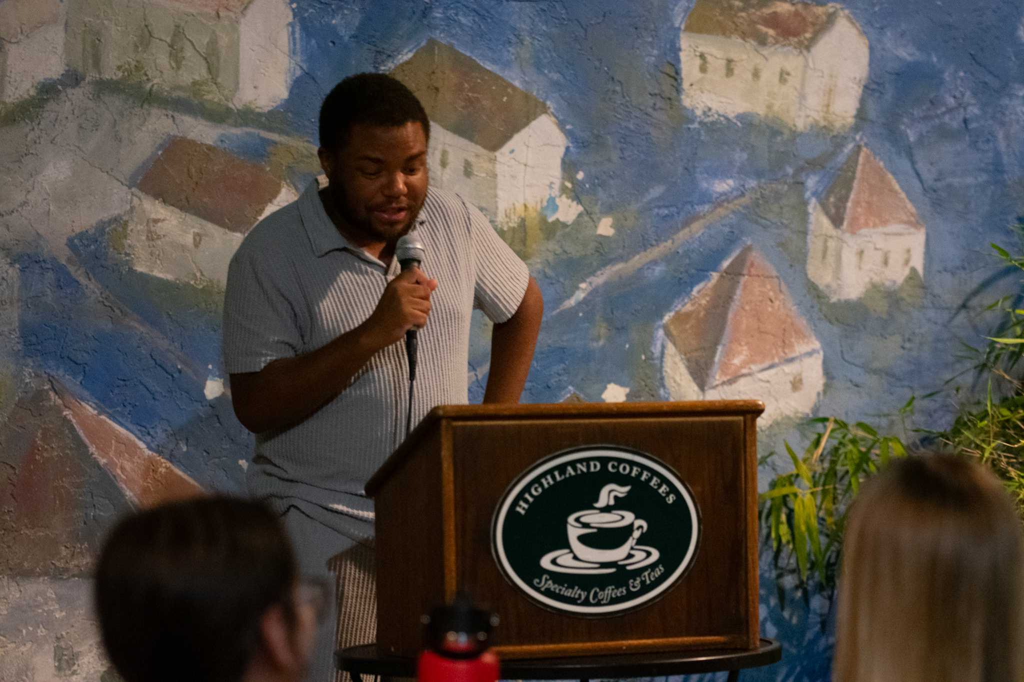 PHOTOS: LSU Delta Journal holds reading open mic night at Highland Coffees