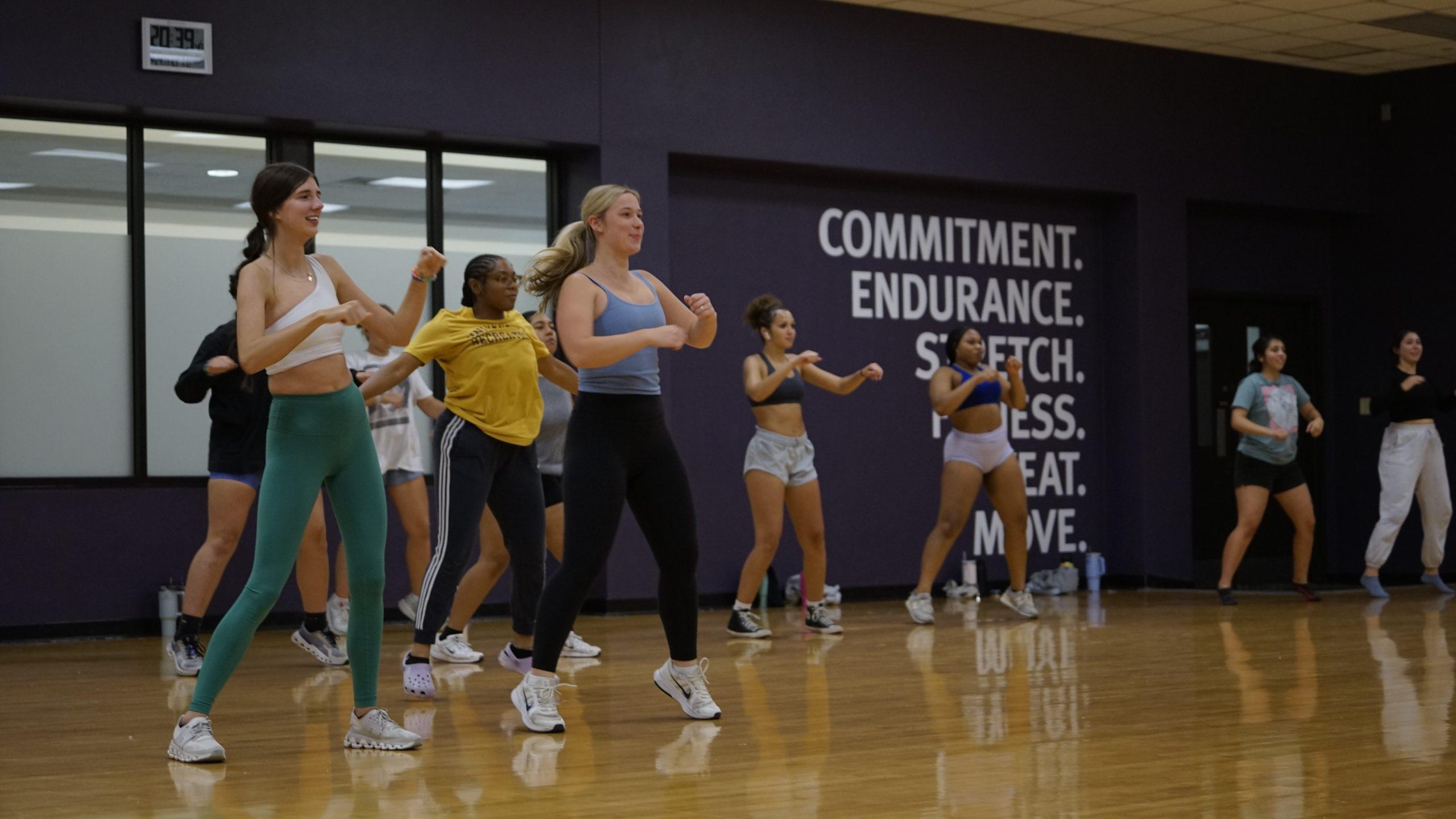 UREC hosts Taylor Swift themed Eras Tour group fitness night with cycling, yoga and more