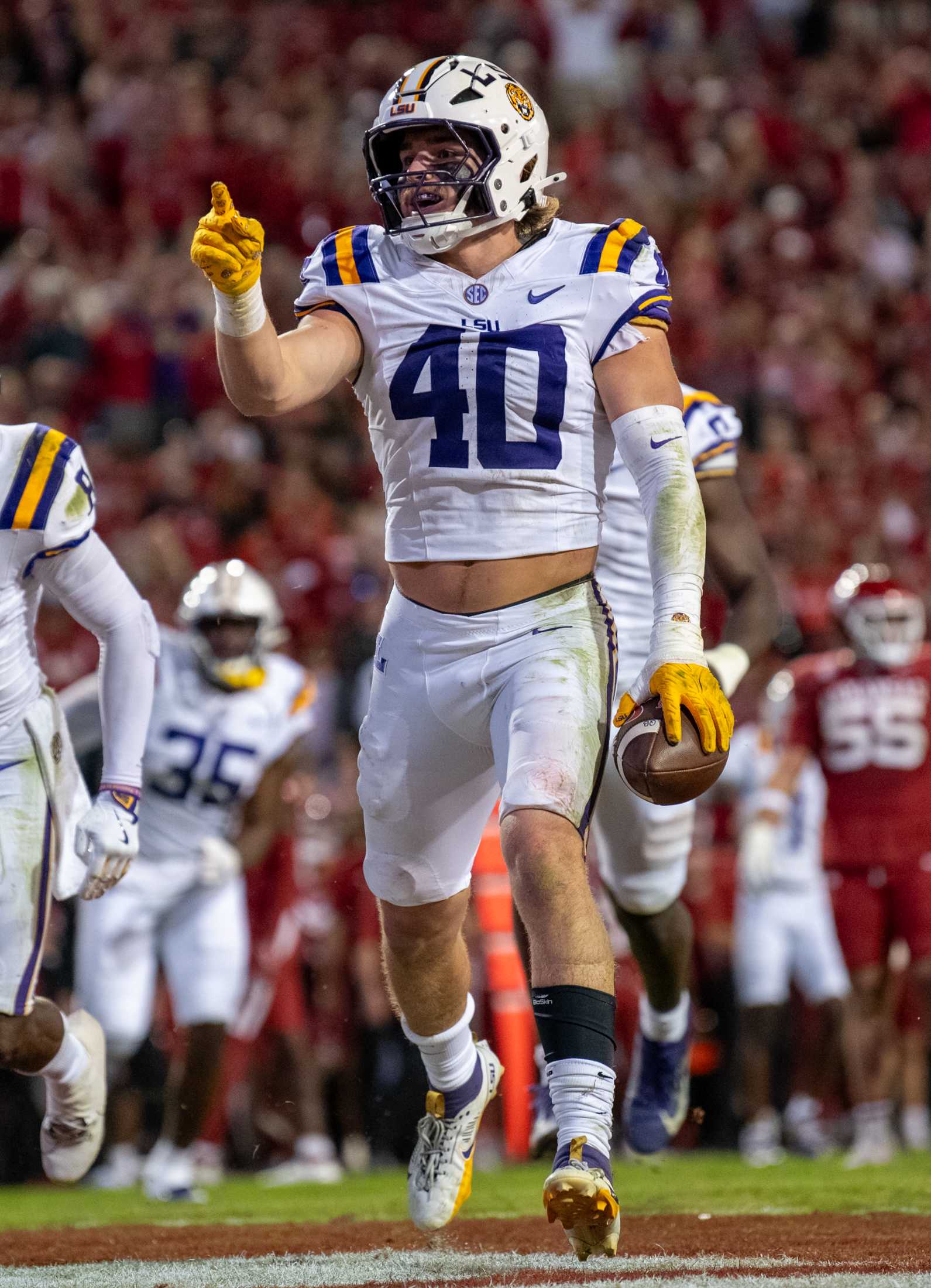 PHOTOS: LSU football beats Arkansas 34-10