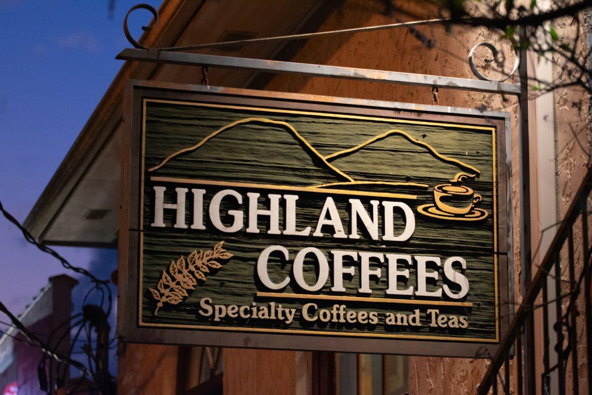 Attendees gather at Highland Coffees for the Delta Journal open mic on Oct. 29, 2024, in Baton Rouge, La.