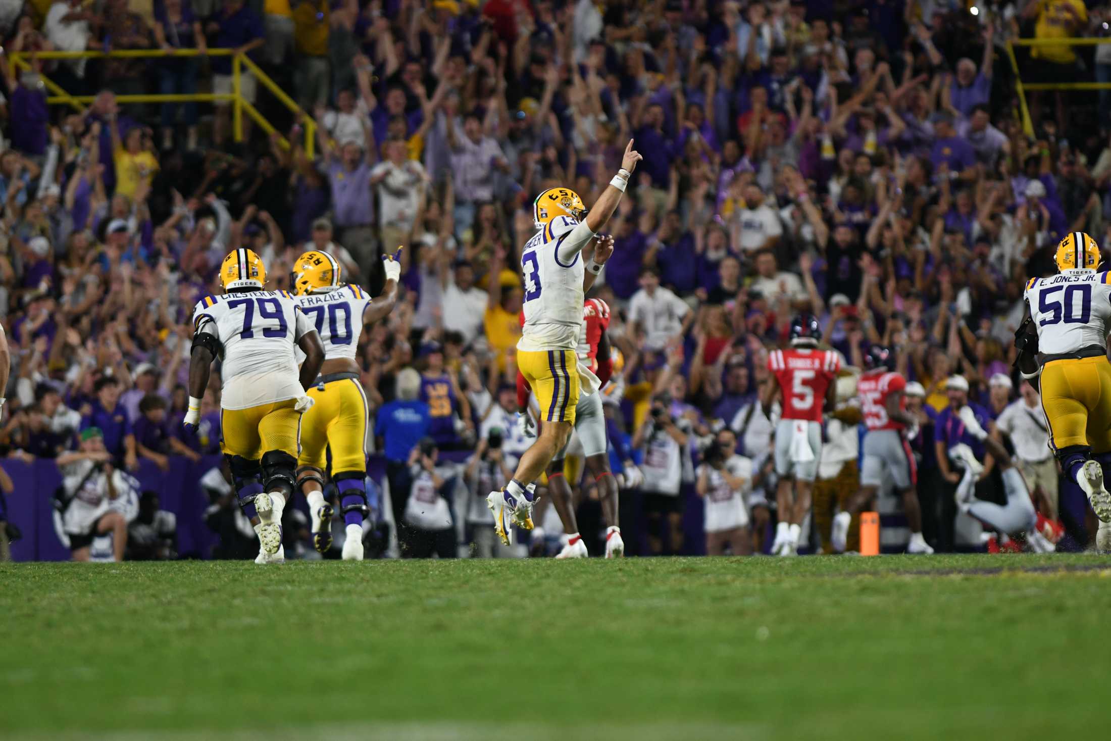 PHOTOS: LSU football defeats Ole Miss 29-26 in overtime