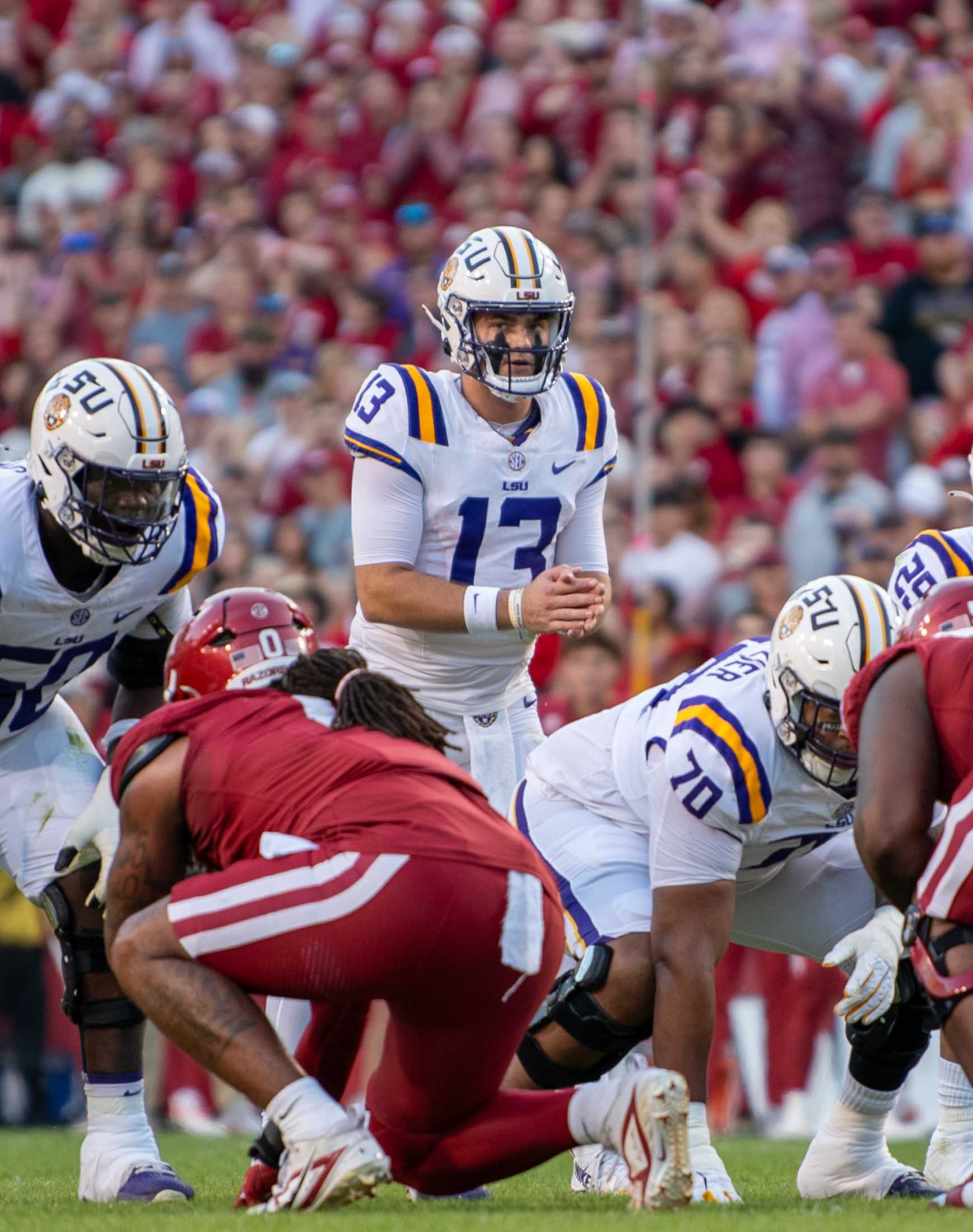 PHOTOS: LSU football beats Arkansas 34-10