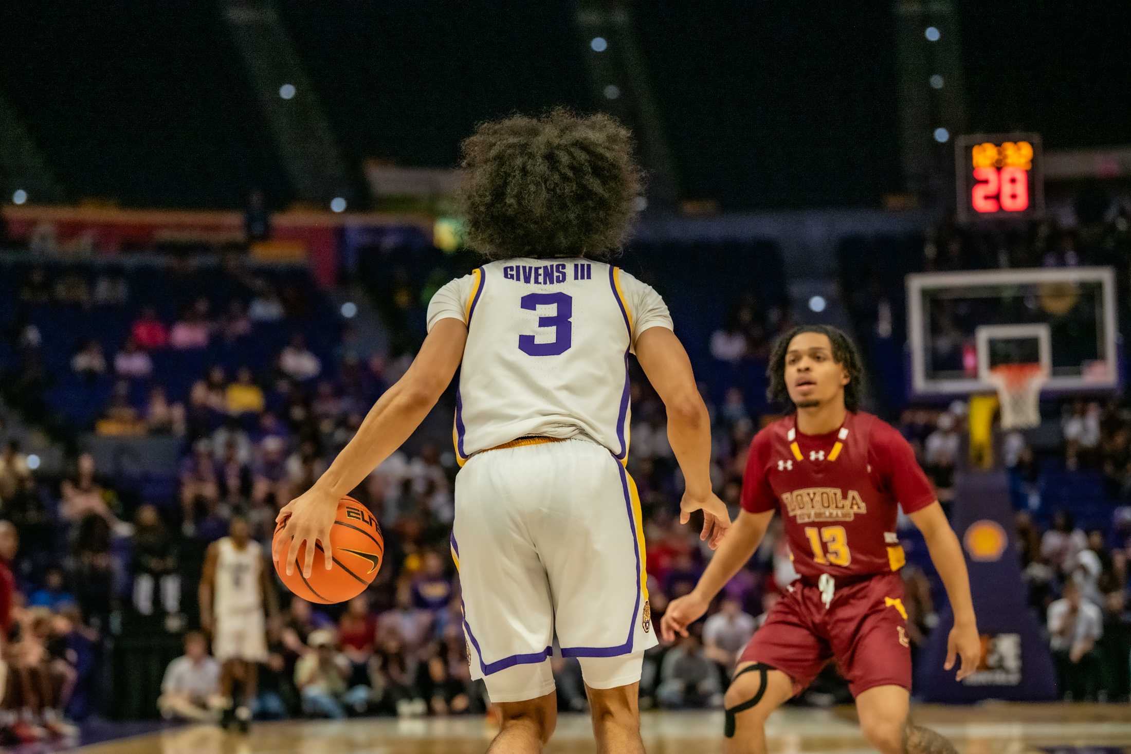 PHOTOS: LSU men's basketball wins 110-48 in exhibition game against Loyola