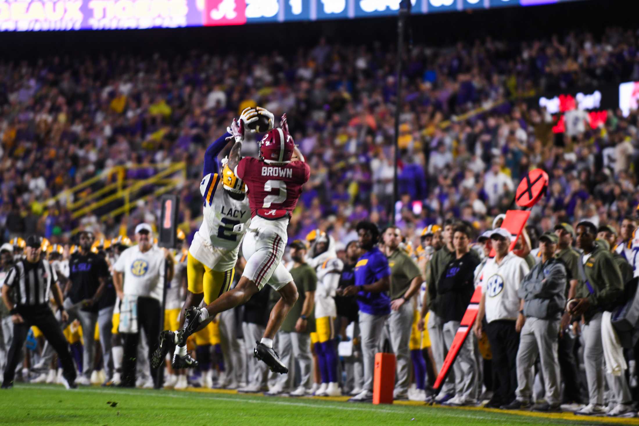 PHOTOS: LSU football suffers third loss of the season to Alabama