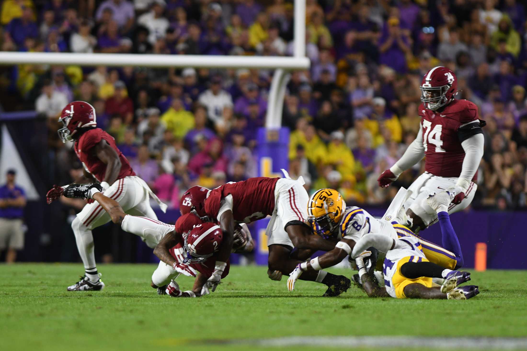 PHOTOS: LSU football suffers third loss of the season to Alabama