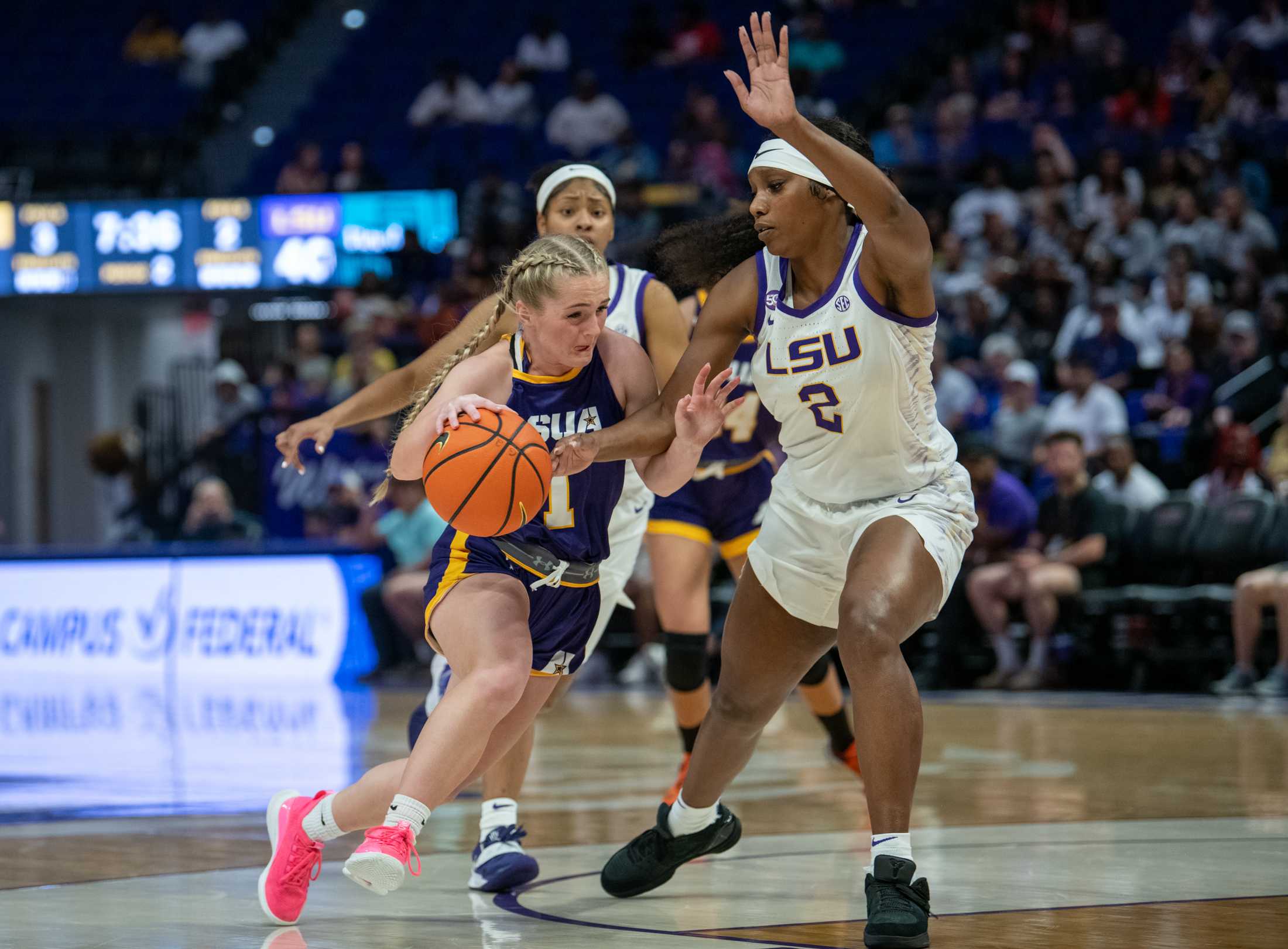 PHOTOS: LSU women's basketball plays LSU Alexandria