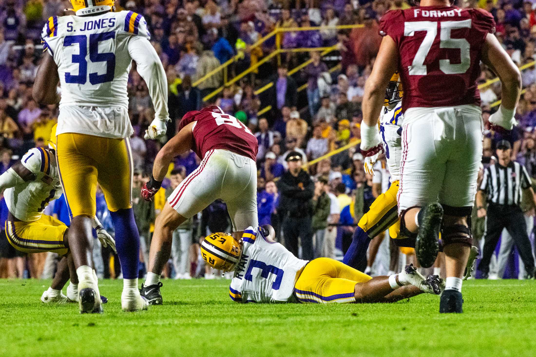 PHOTOS: LSU football suffers third loss of the season to Alabama