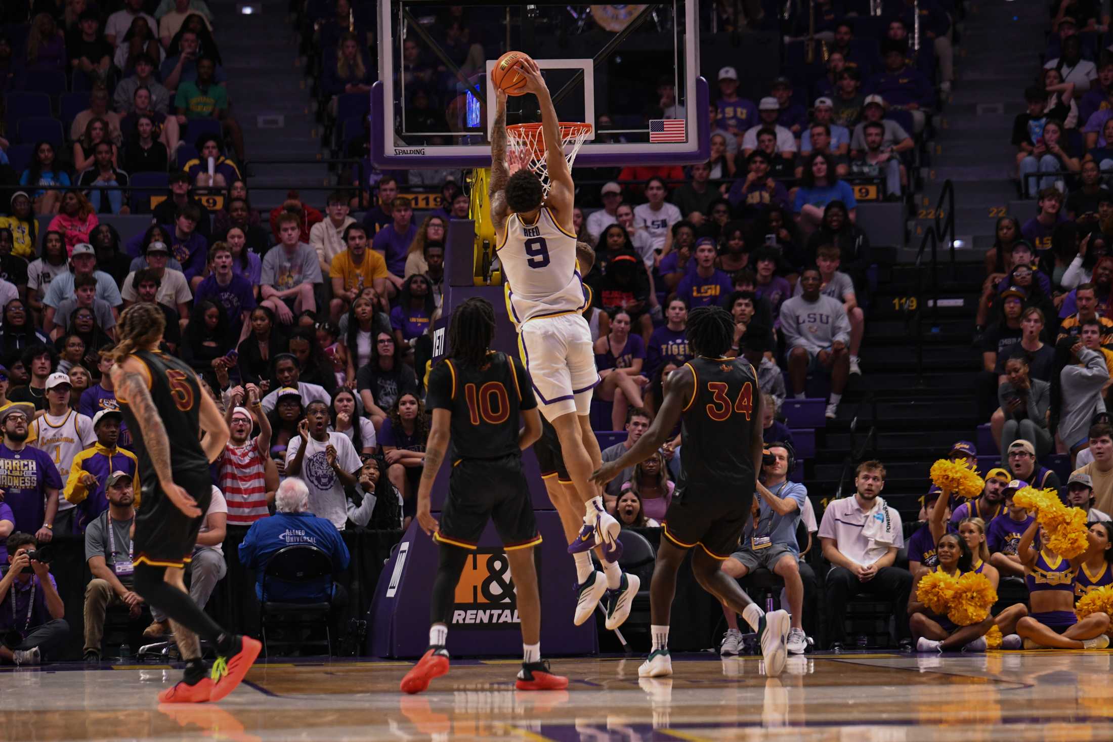 PHOTOS: LSU men's basketball plays ULM in PMAC