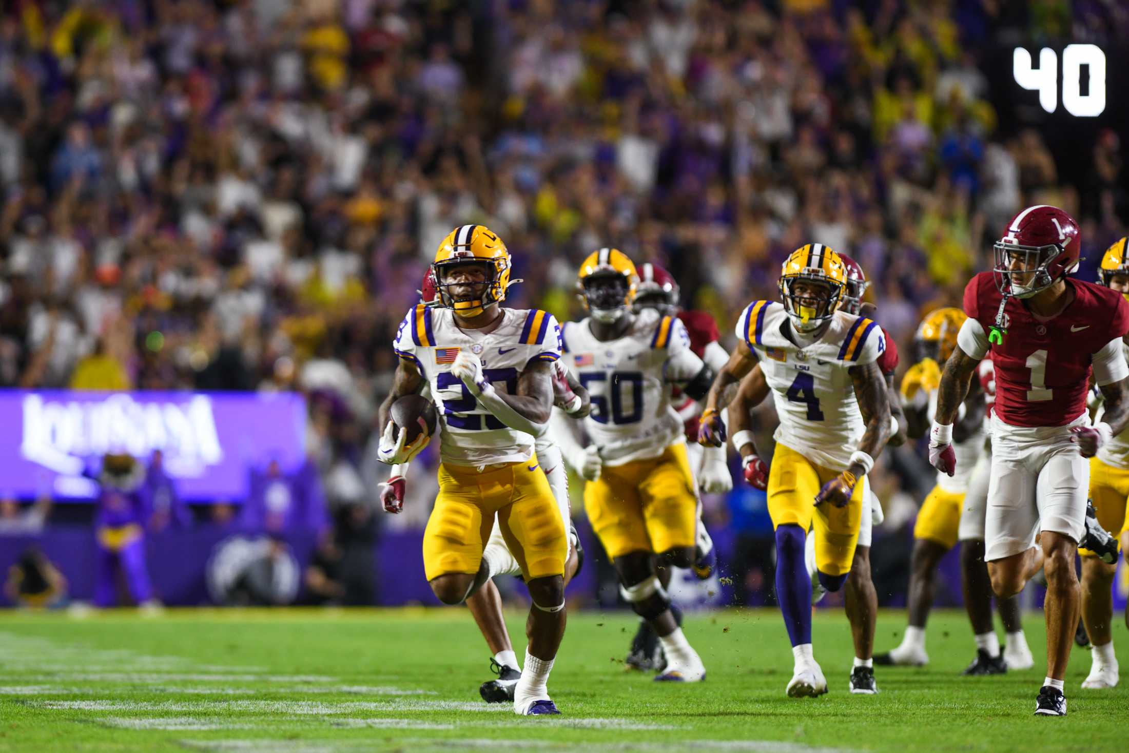 PHOTOS: LSU football suffers third loss of the season to Alabama