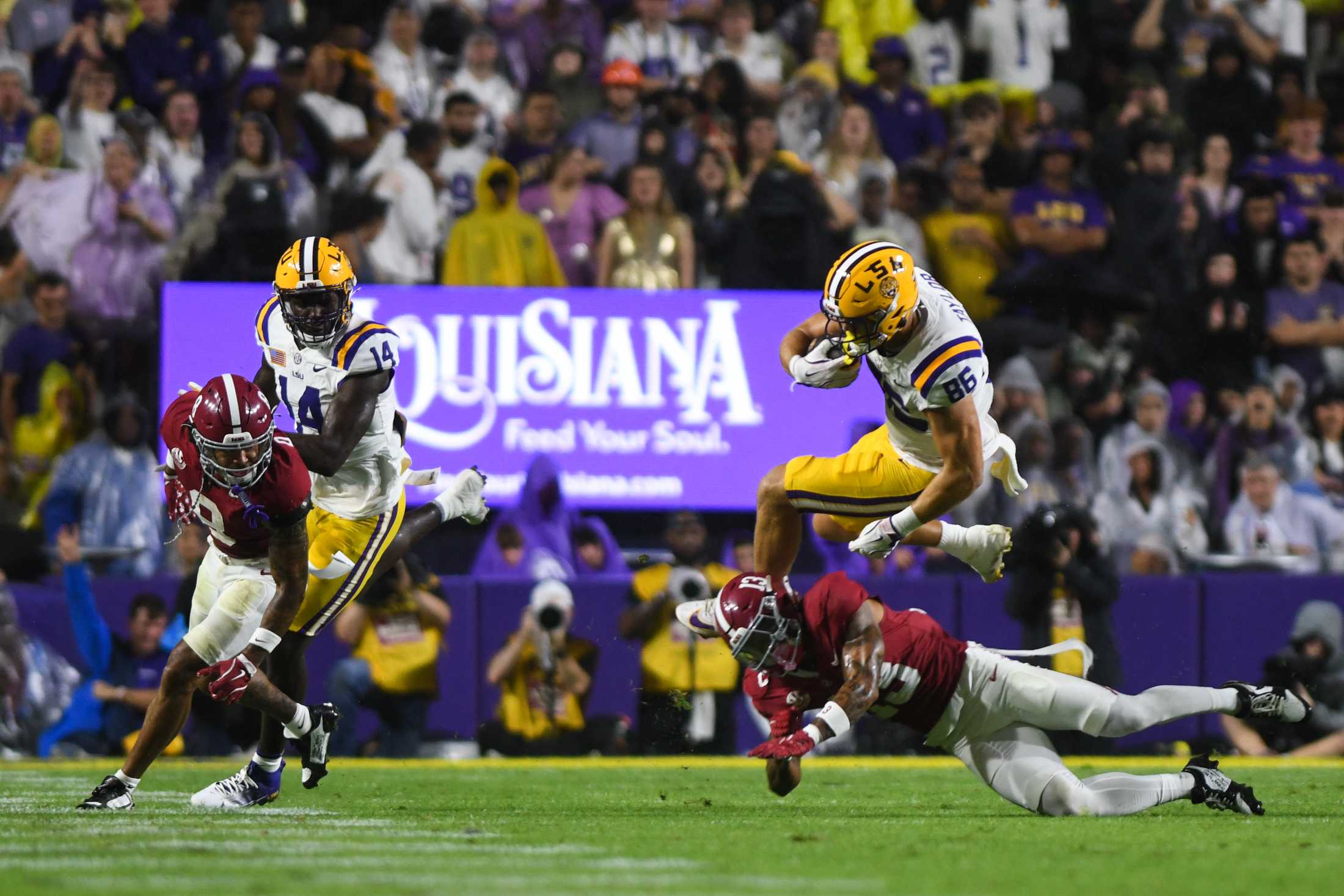 PHOTOS: LSU football suffers third loss of the season to Alabama