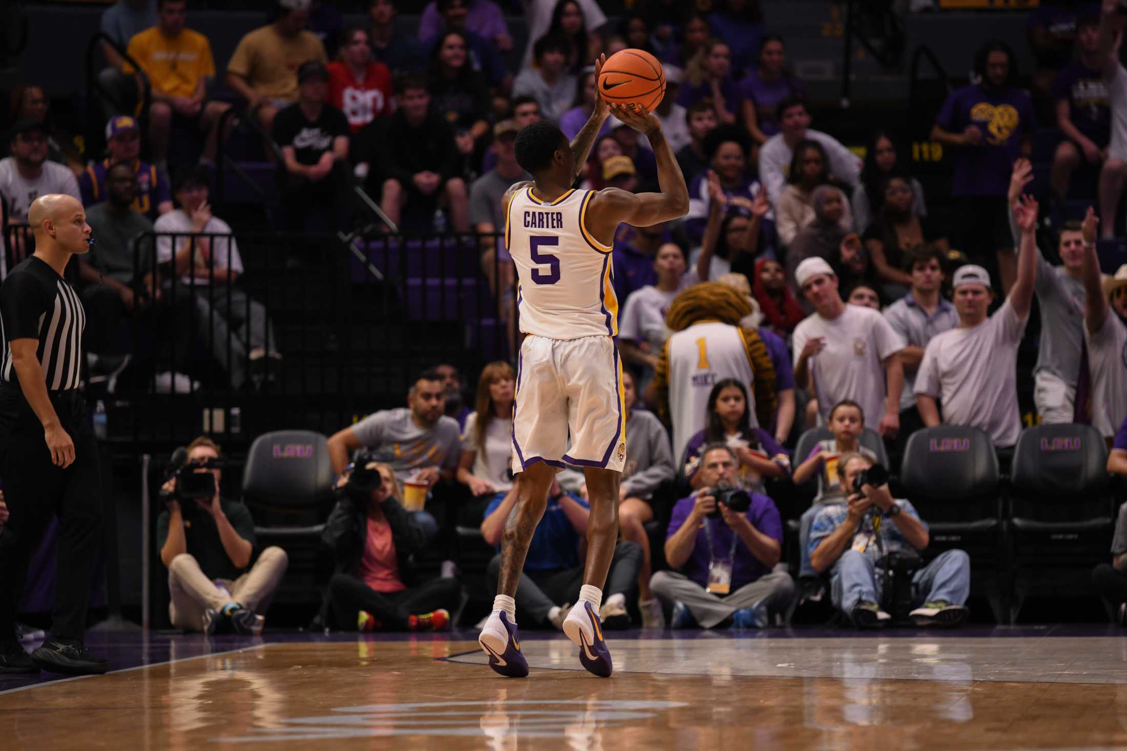 PHOTOS: LSU men's basketball plays ULM in PMAC