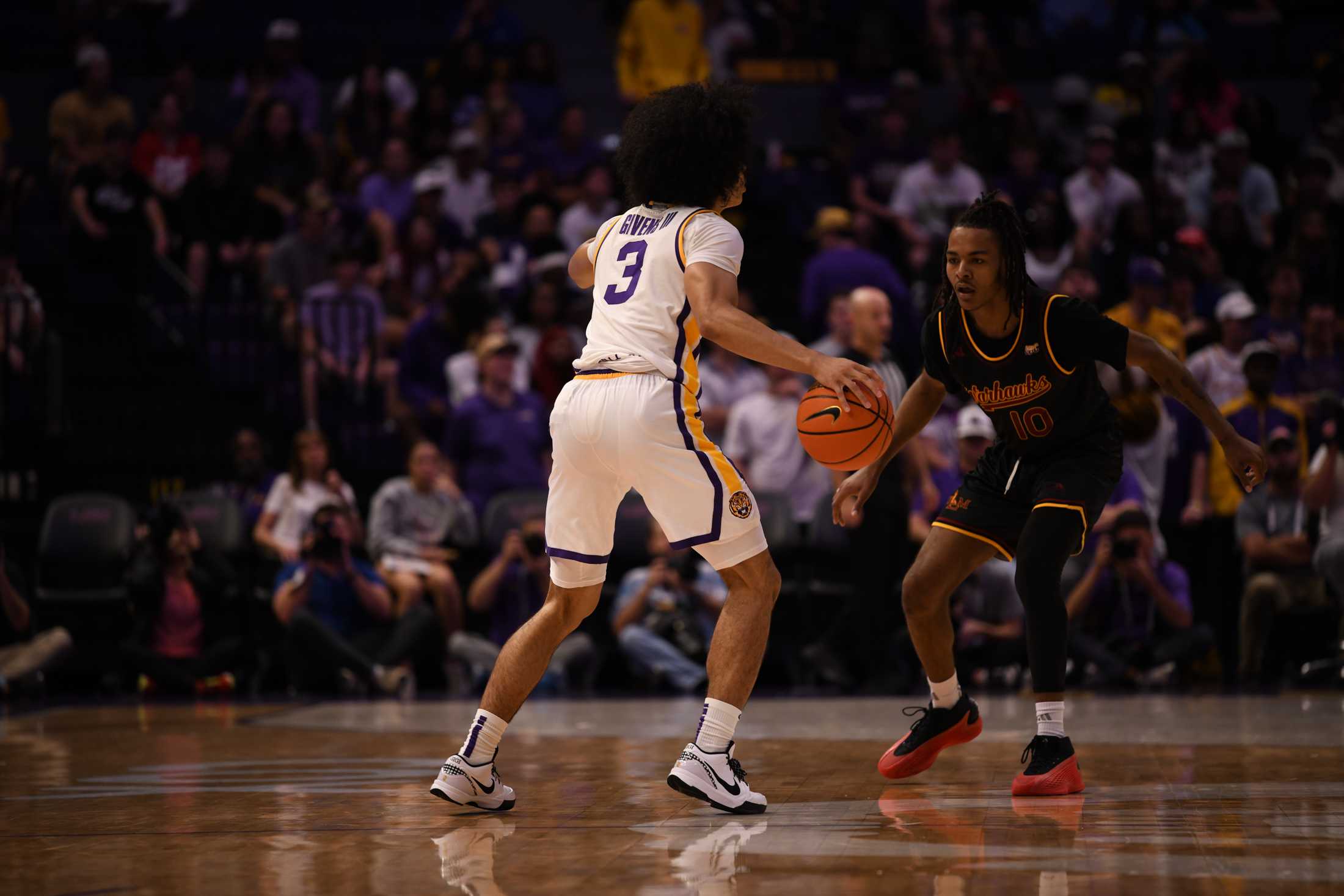 PHOTOS: LSU men's basketball plays ULM in PMAC