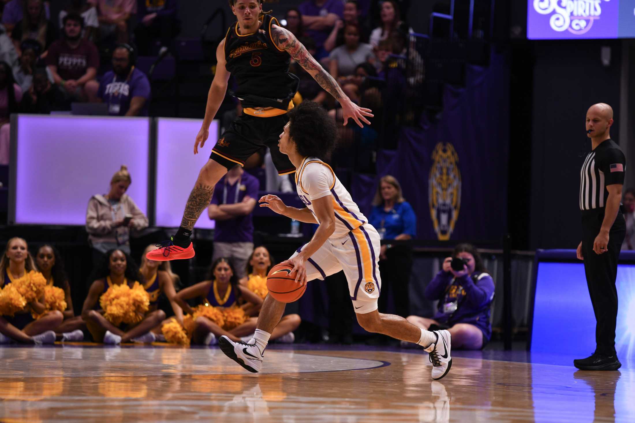 PHOTOS: LSU men's basketball plays ULM in PMAC