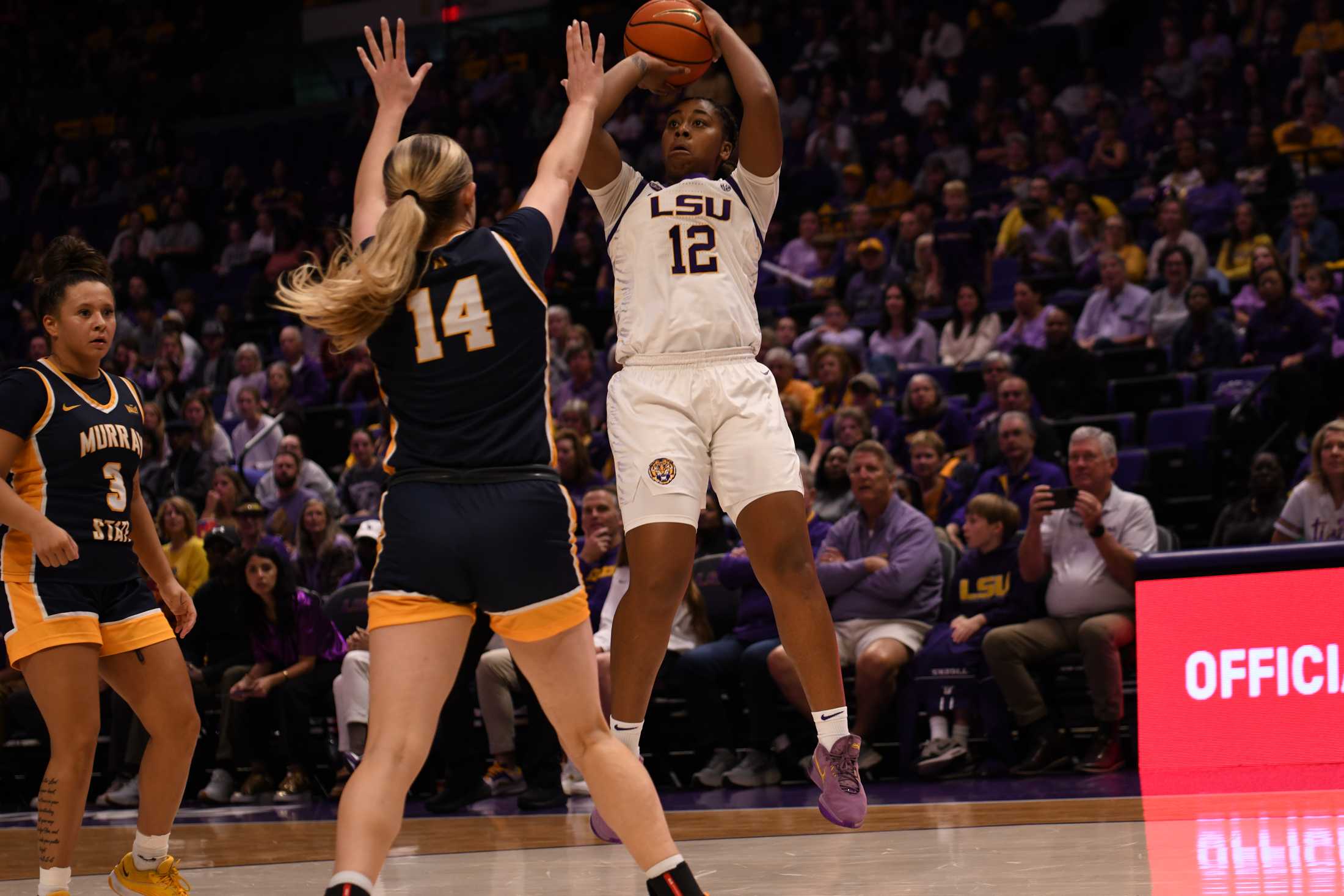 PHOTOS: LSU women's basketball avoids upset against Murray State