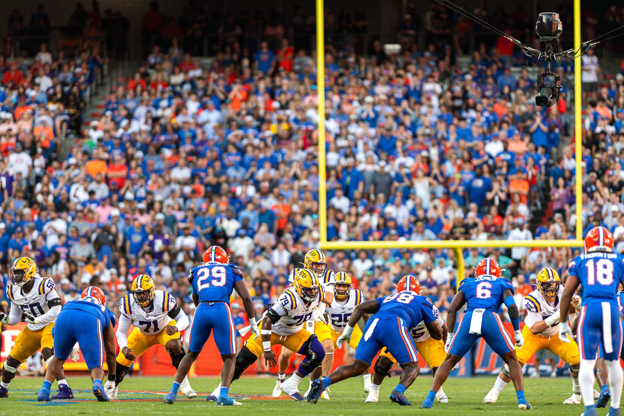 PHOTOS: LSU football falls to Florida in third straight loss