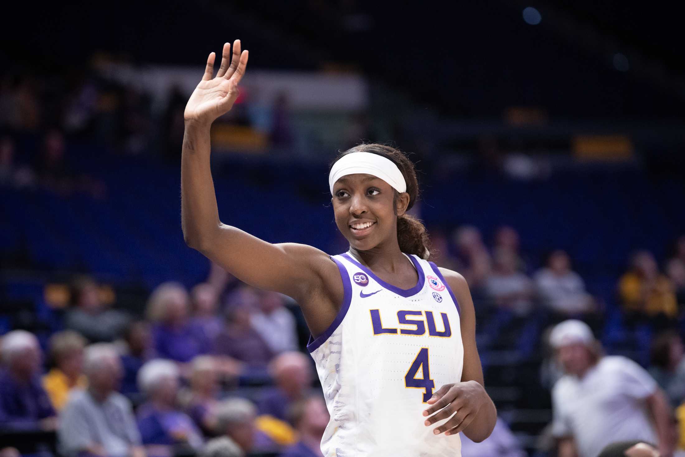 PHOTOS: LSU women's basketball defeats Troy in the PMAC