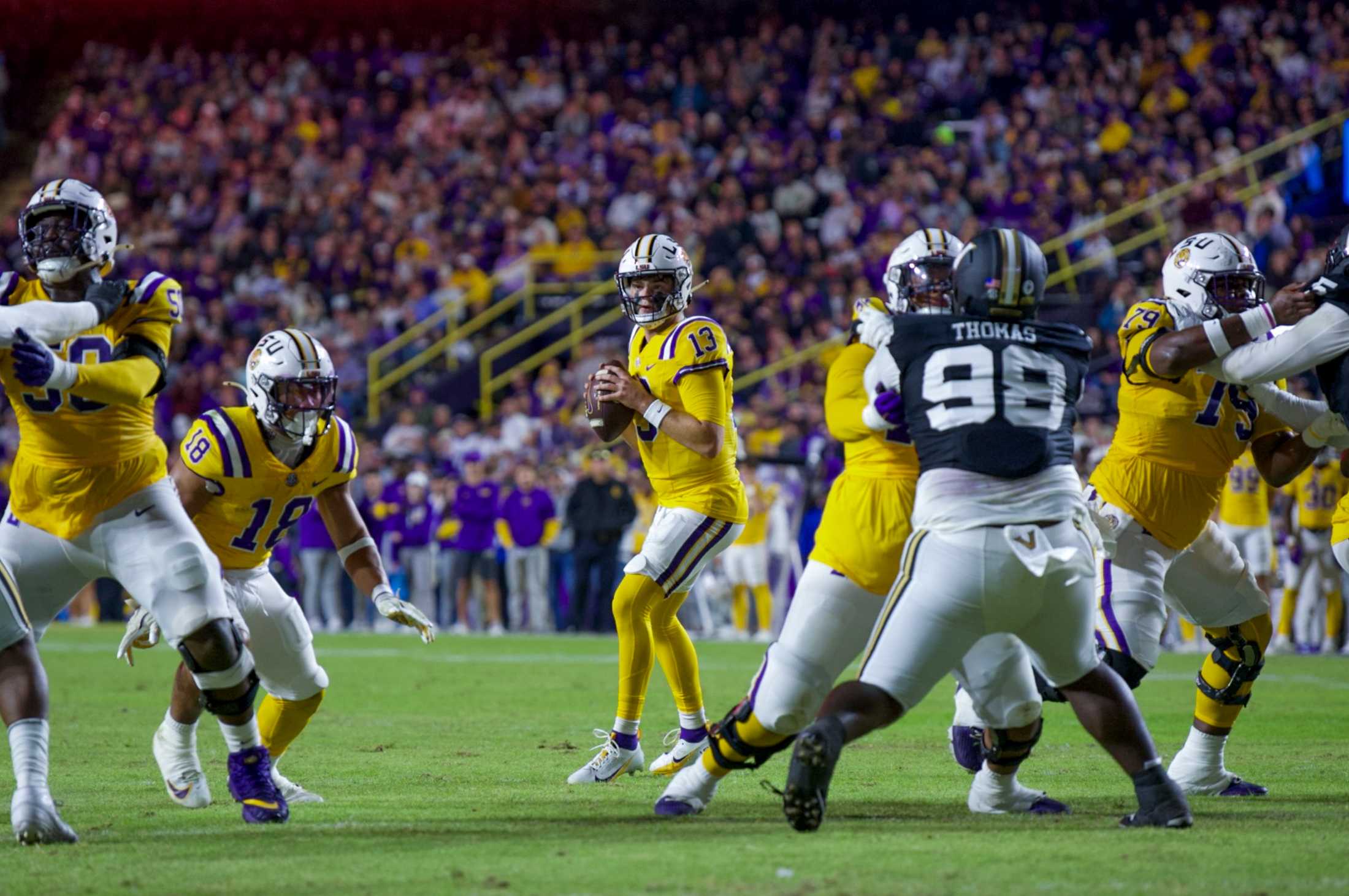 PHOTOS: LSU football ends losing streak with win against Vanderbilt