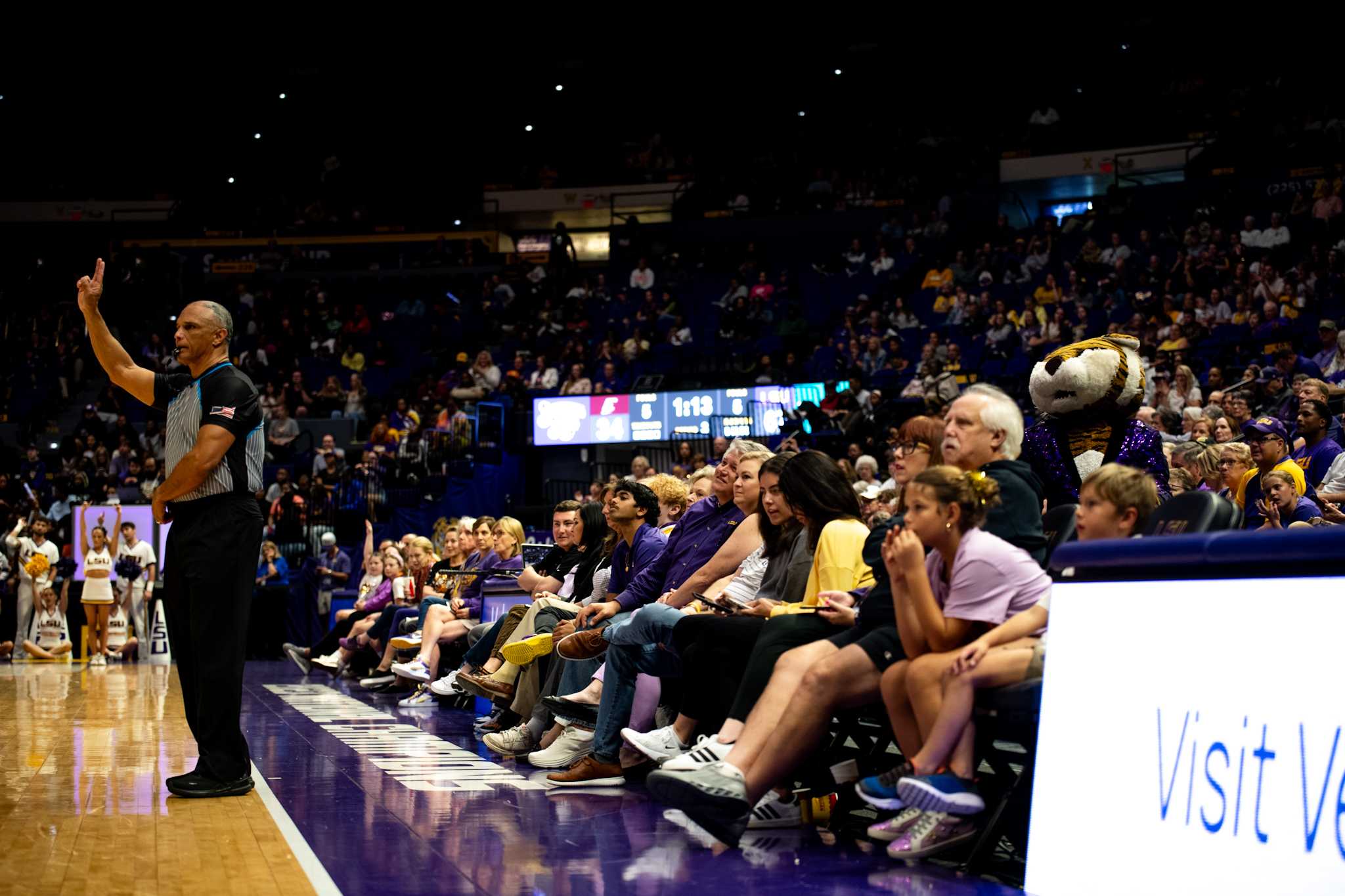 PHOTOS: LSU women's basketball faces Eastern Kentucky in the PMAC