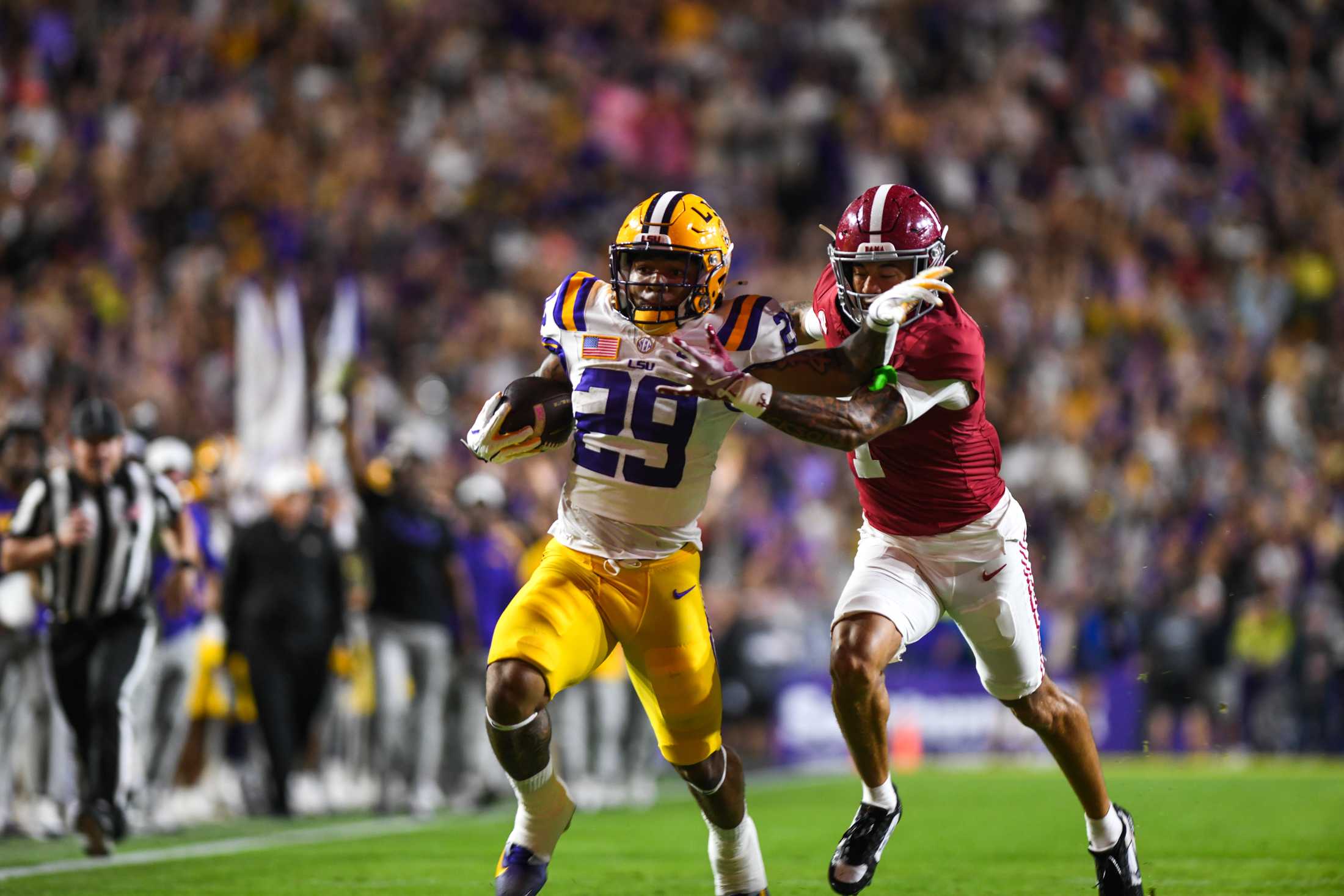 PHOTOS: LSU football suffers third loss of the season to Alabama