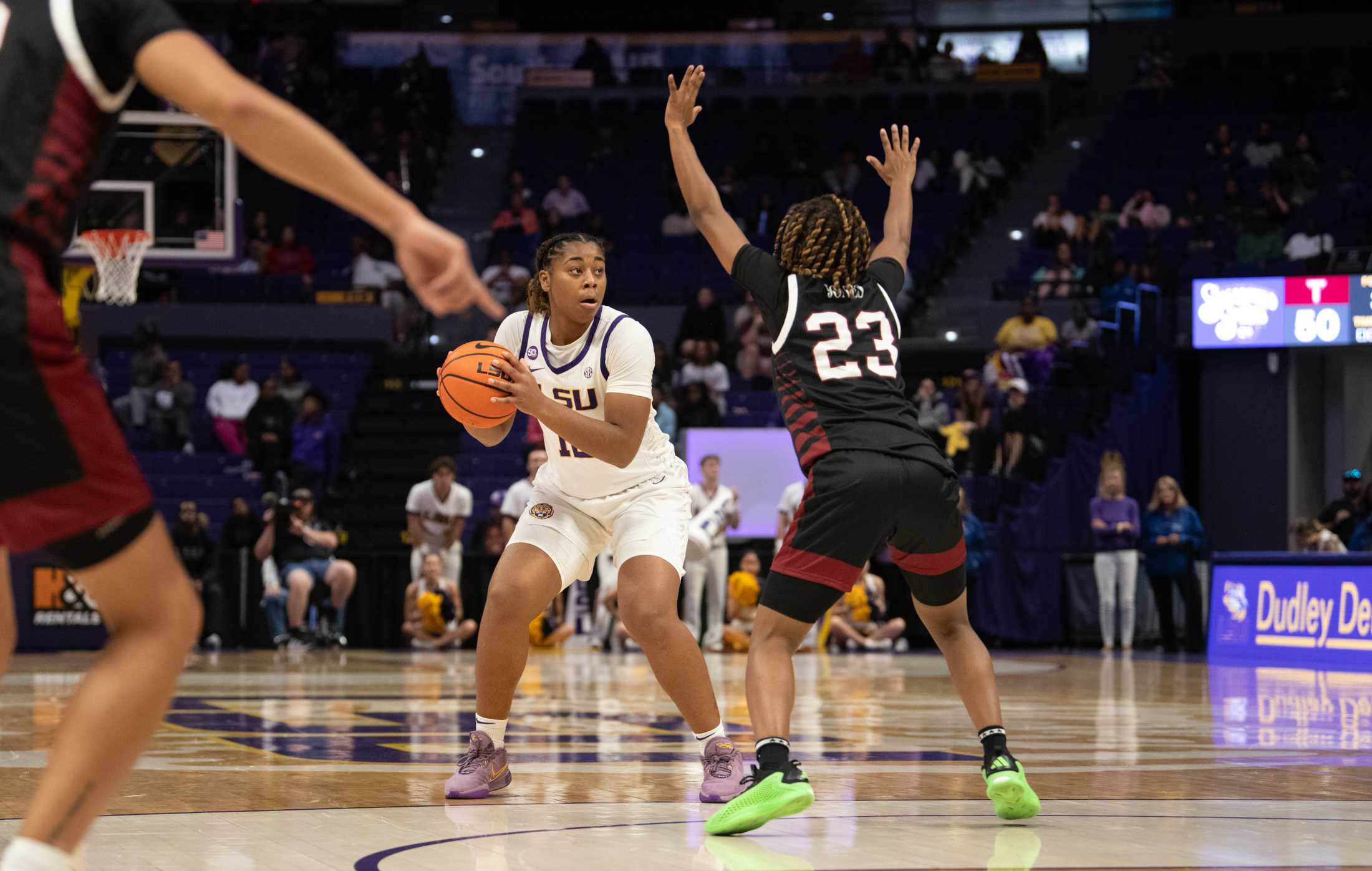 PHOTOS: LSU women's basketball defeats Troy in the PMAC