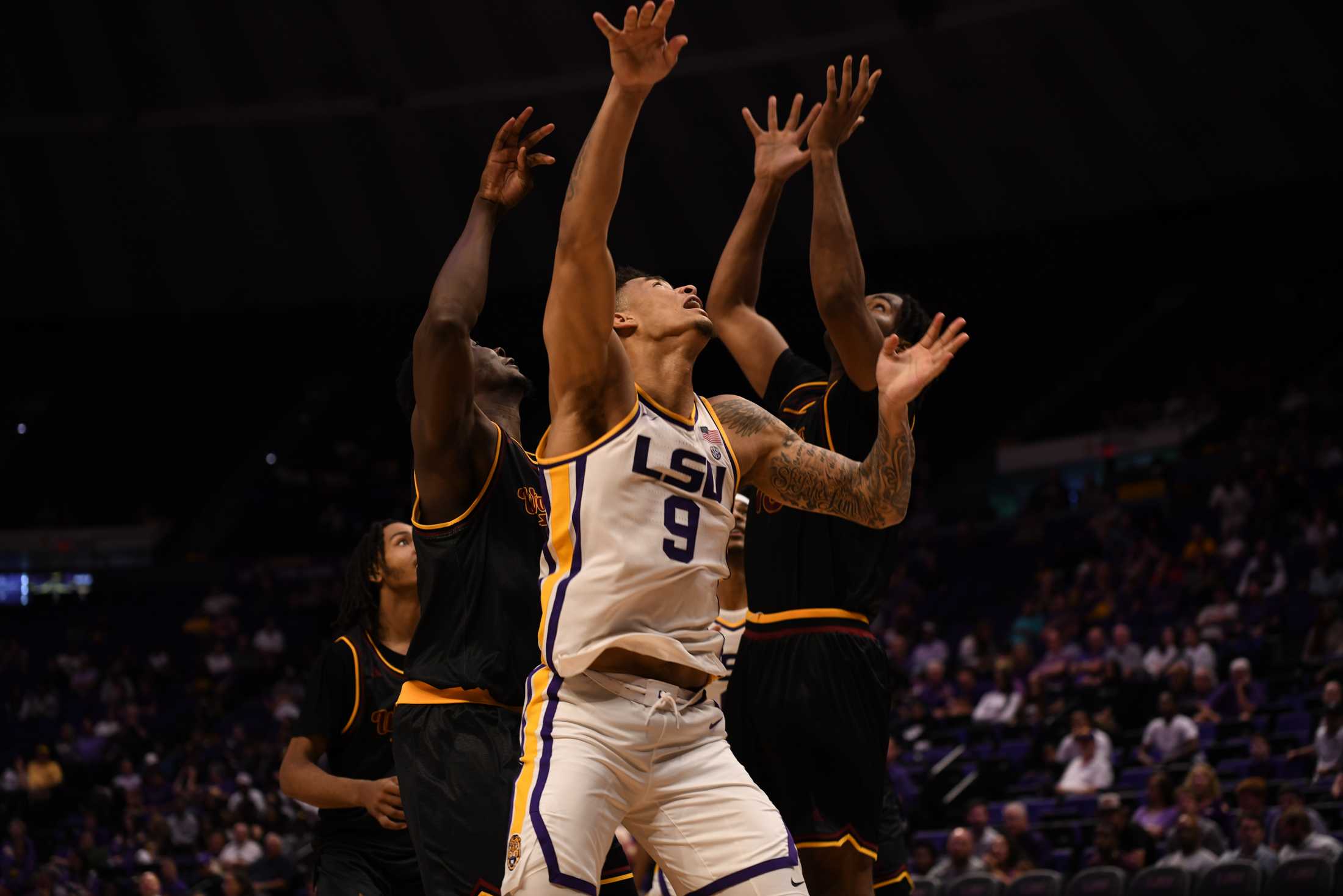 PHOTOS: LSU men's basketball plays ULM in PMAC