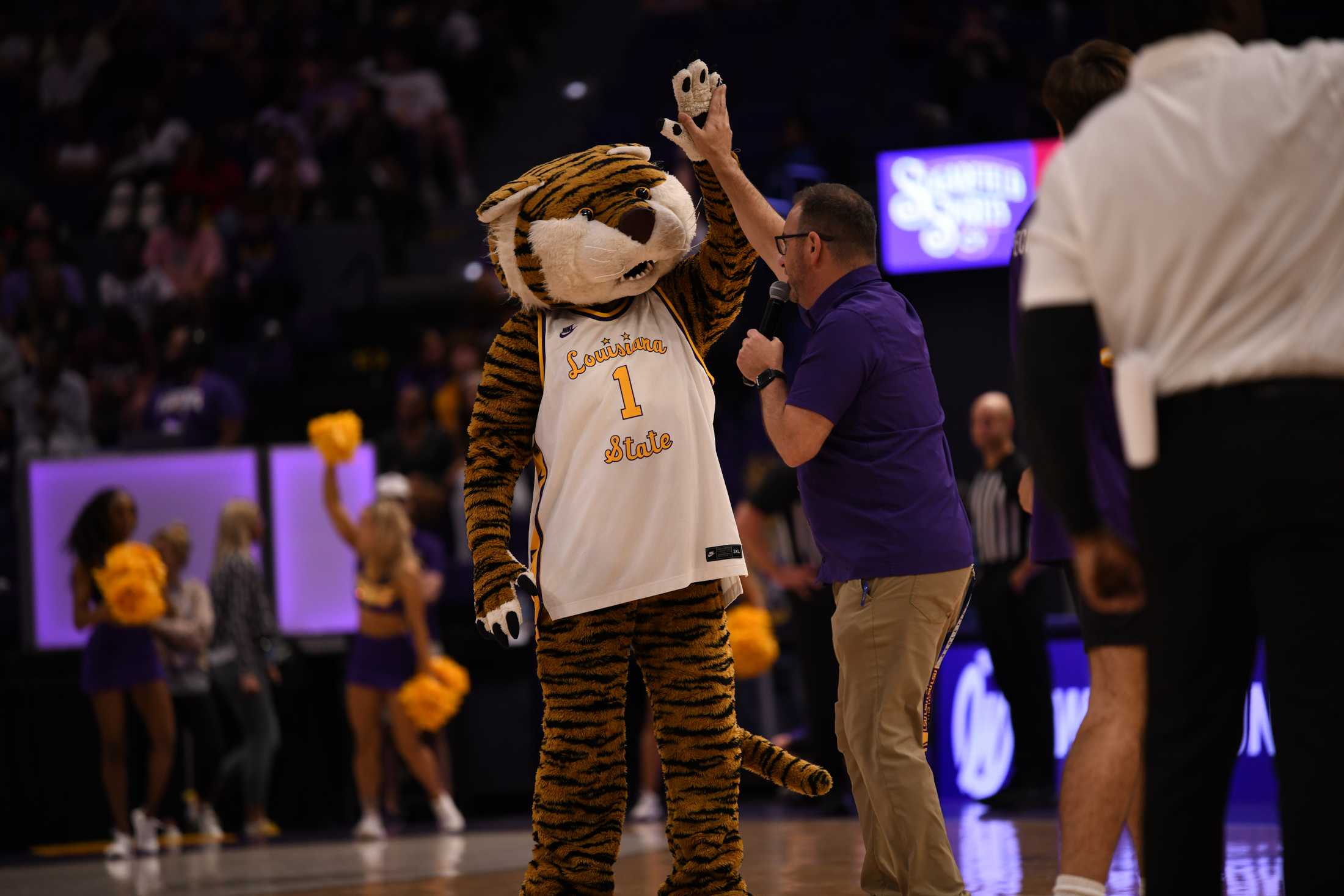 PHOTOS: LSU men's basketball plays ULM in PMAC