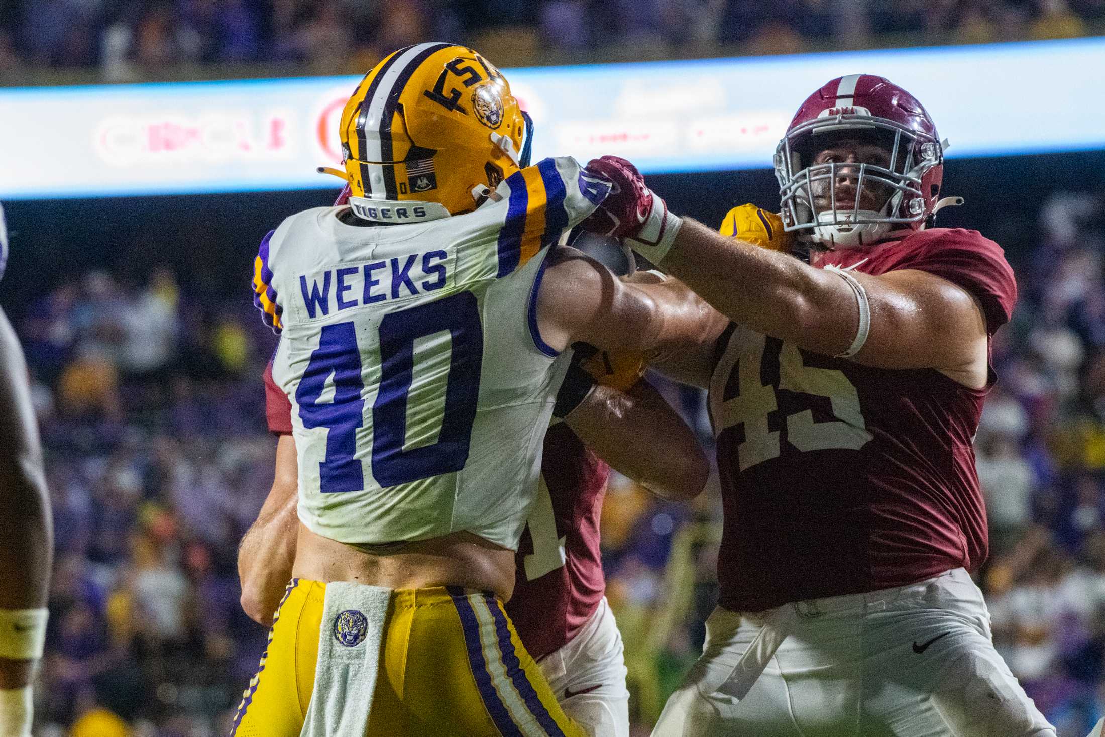 PHOTOS: LSU football suffers third loss of the season to Alabama