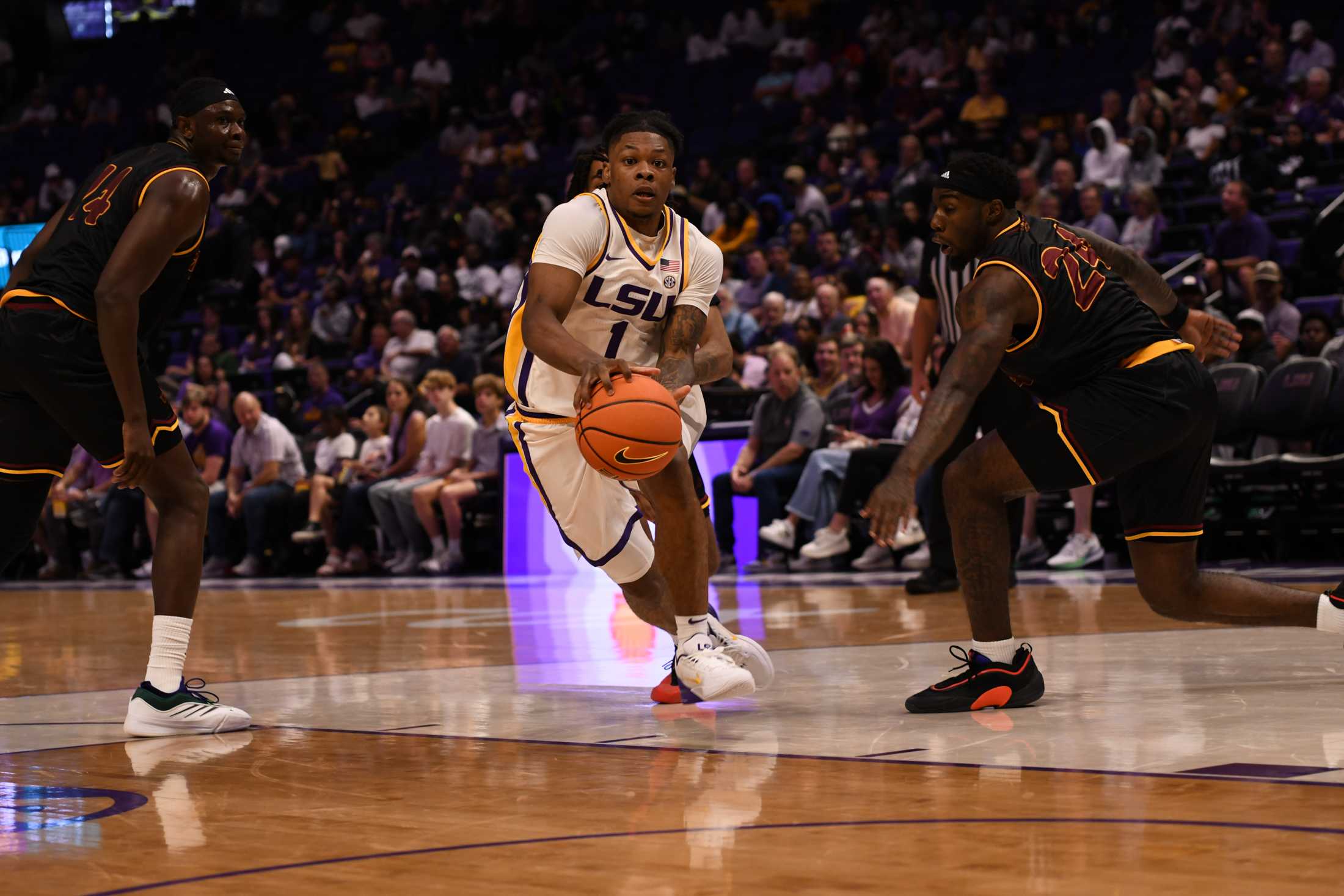 PHOTOS: LSU men's basketball plays ULM in PMAC