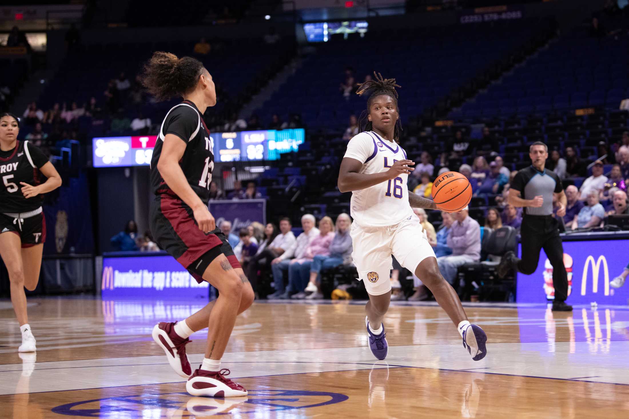 PHOTOS: LSU women's basketball defeats Troy in the PMAC