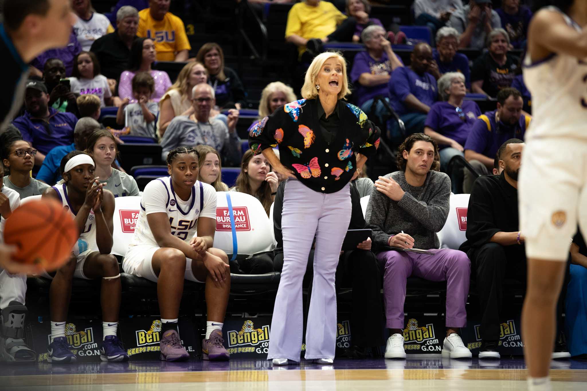 PHOTOS: LSU women's basketball faces Eastern Kentucky in the PMAC