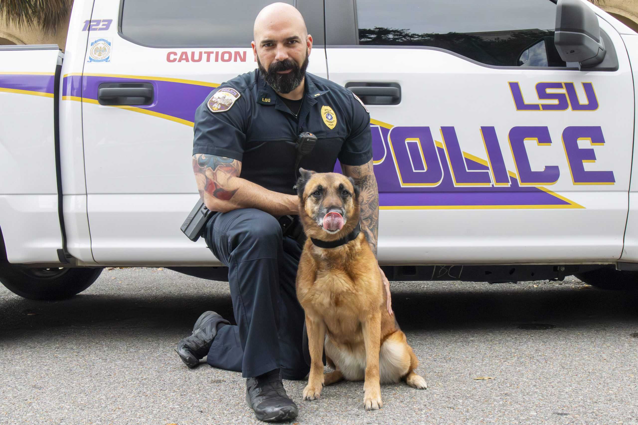 Top Dog: How the longest-serving K-9 in LSUPD history has spread joy during her decade of work