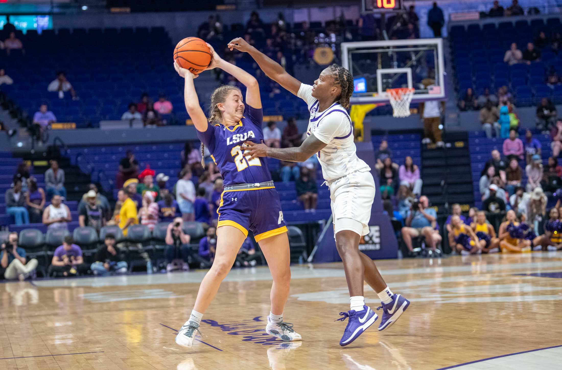 PHOTOS: LSU women's basketball plays LSU Alexandria