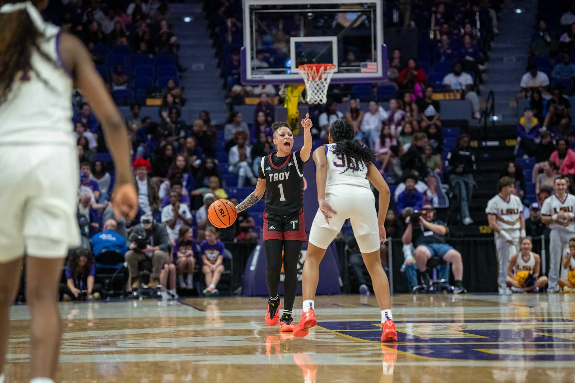 PHOTOS: LSU women's basketball defeats Troy in the PMAC