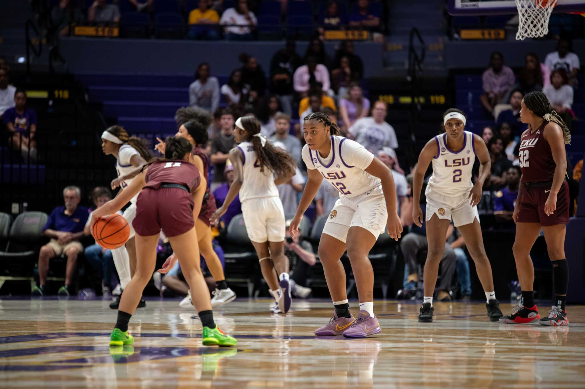 PHOTOS: LSU women's basketball faces Eastern Kentucky in the PMAC