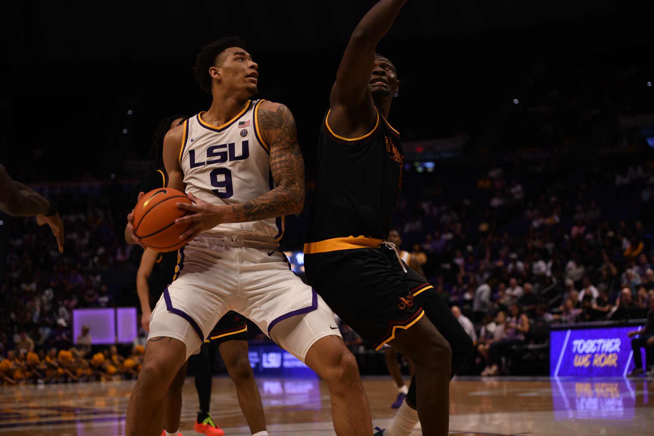 PHOTOS: LSU men's basketball plays ULM in PMAC