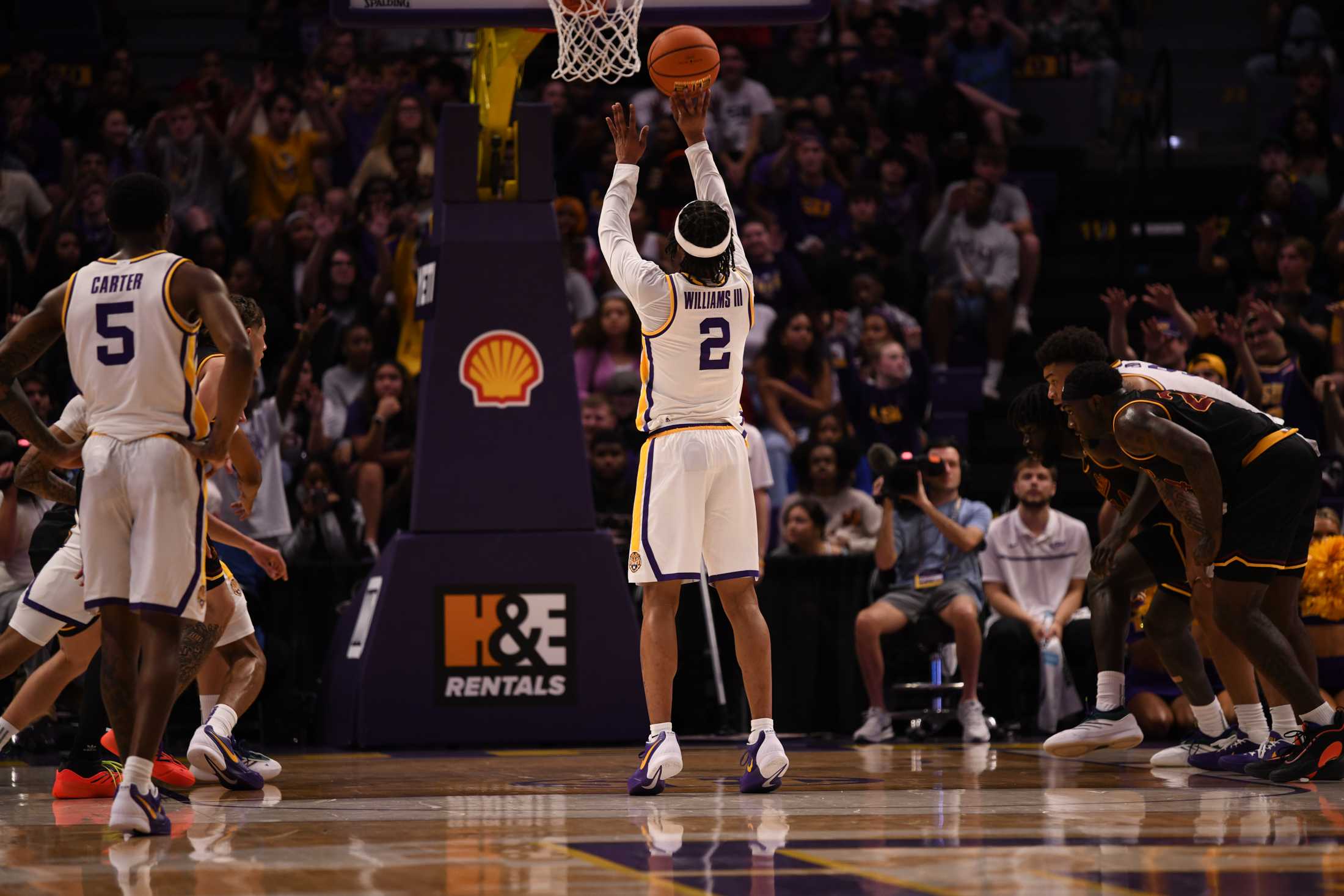 PHOTOS: LSU men's basketball plays ULM in PMAC