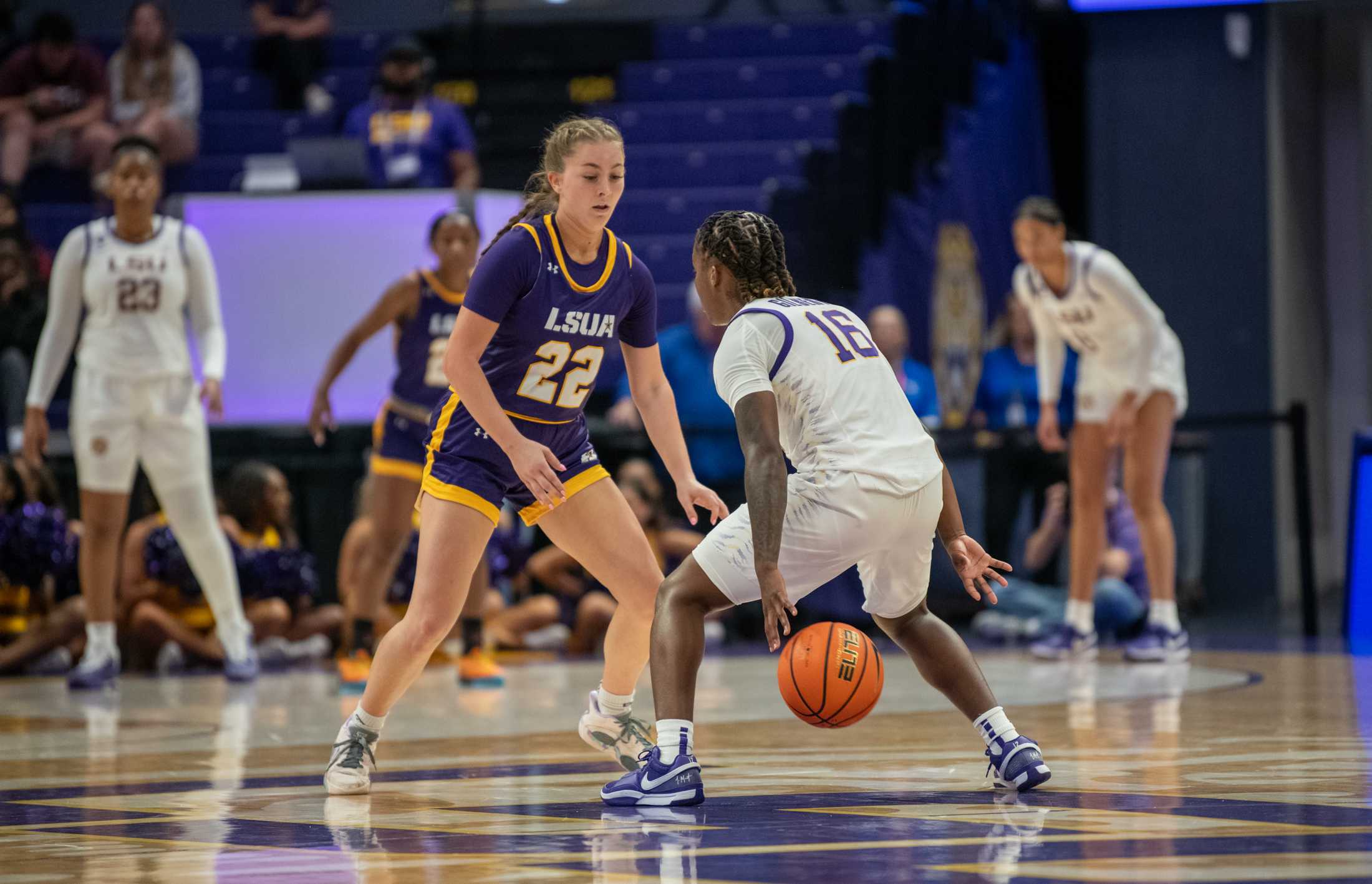 PHOTOS: LSU women's basketball plays LSU Alexandria