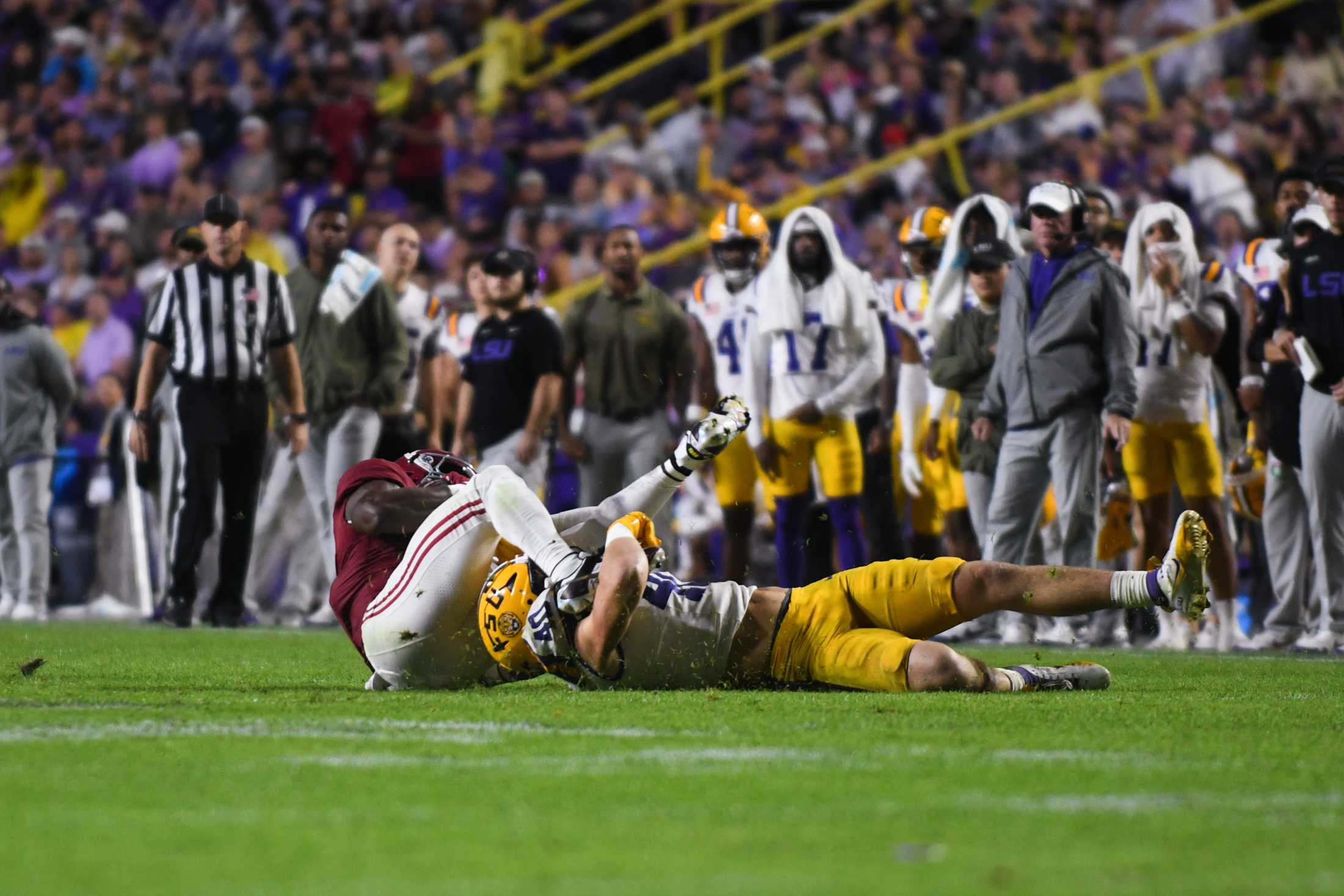 PHOTOS: LSU football suffers third loss of the season to Alabama