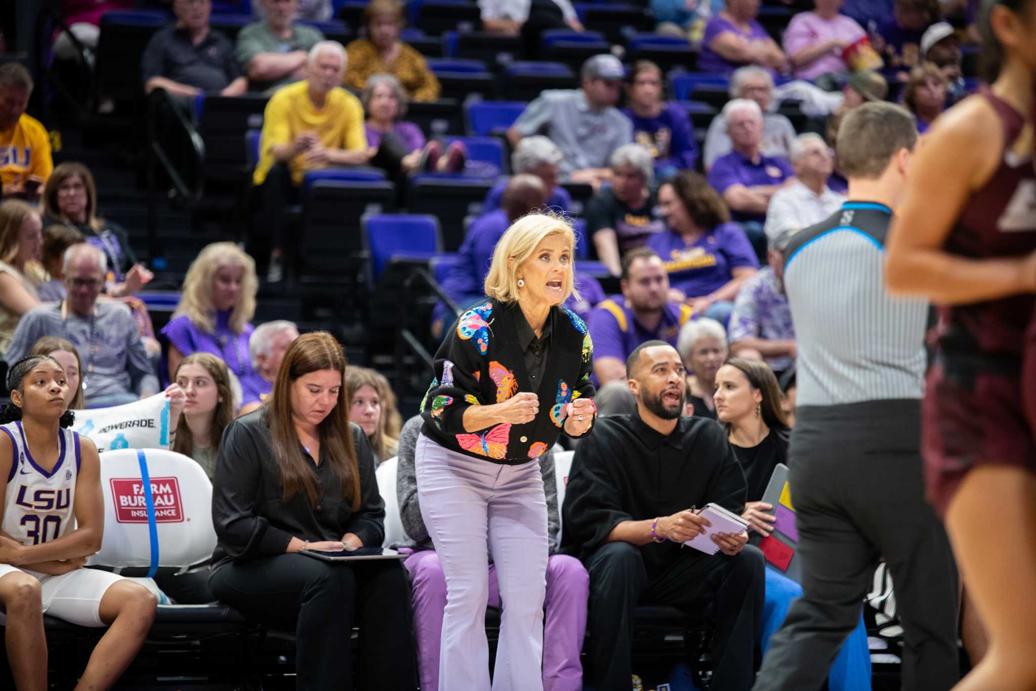 PHOTOS: LSU women's basketball faces Eastern Kentucky in the PMAC