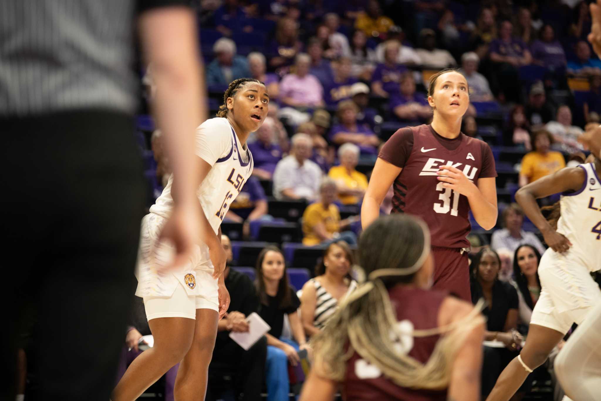 PHOTOS: LSU women's basketball faces Eastern Kentucky in the PMAC