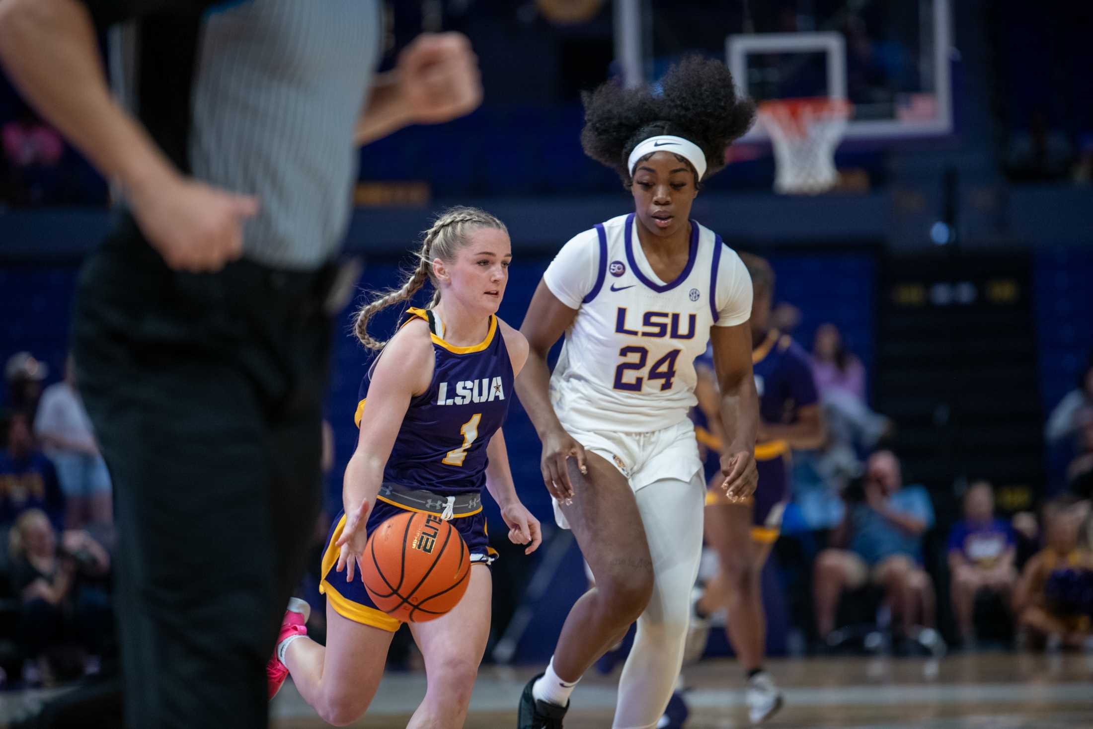 PHOTOS: LSU women's basketball plays LSU Alexandria