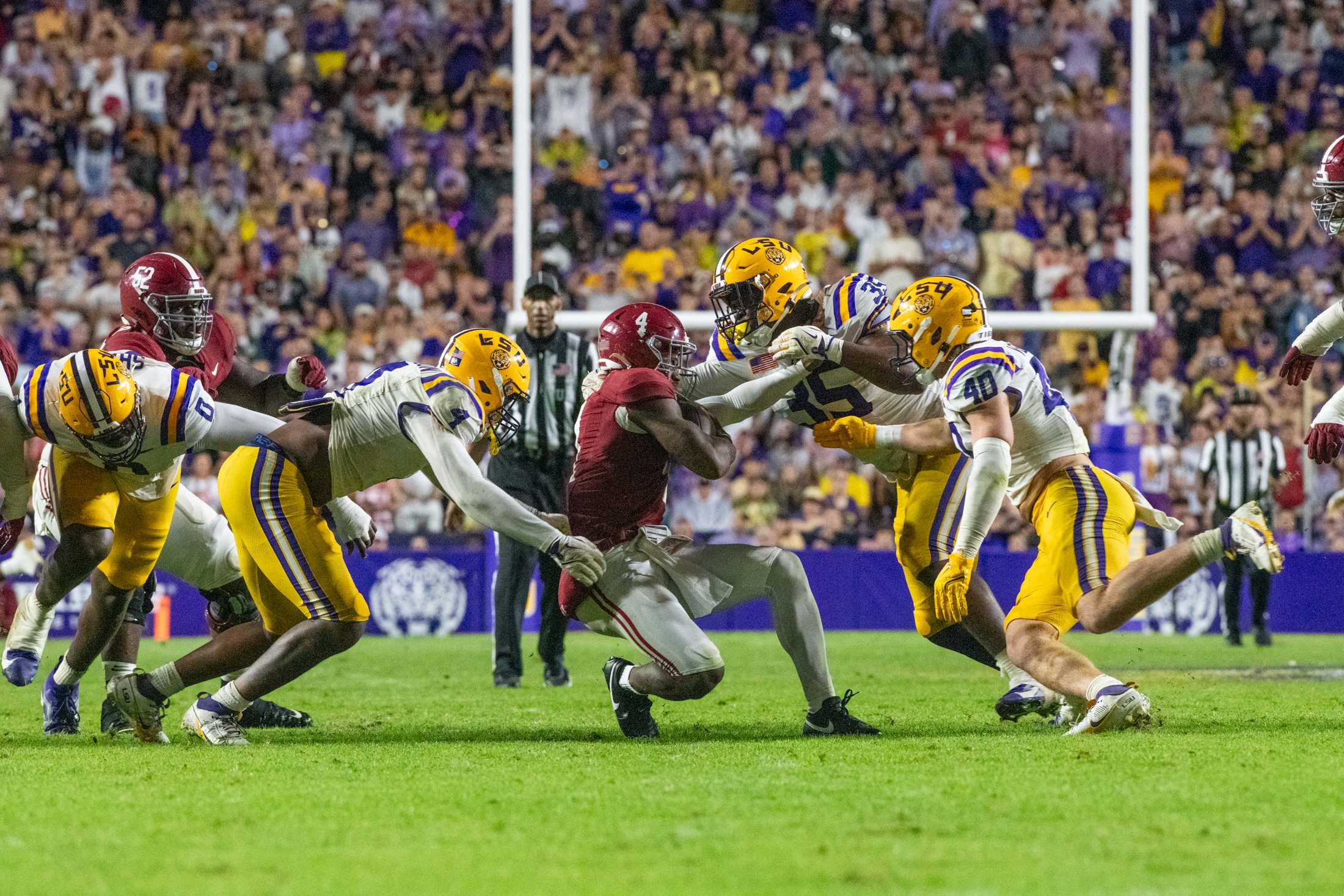 PHOTOS: LSU football suffers third loss of the season to Alabama