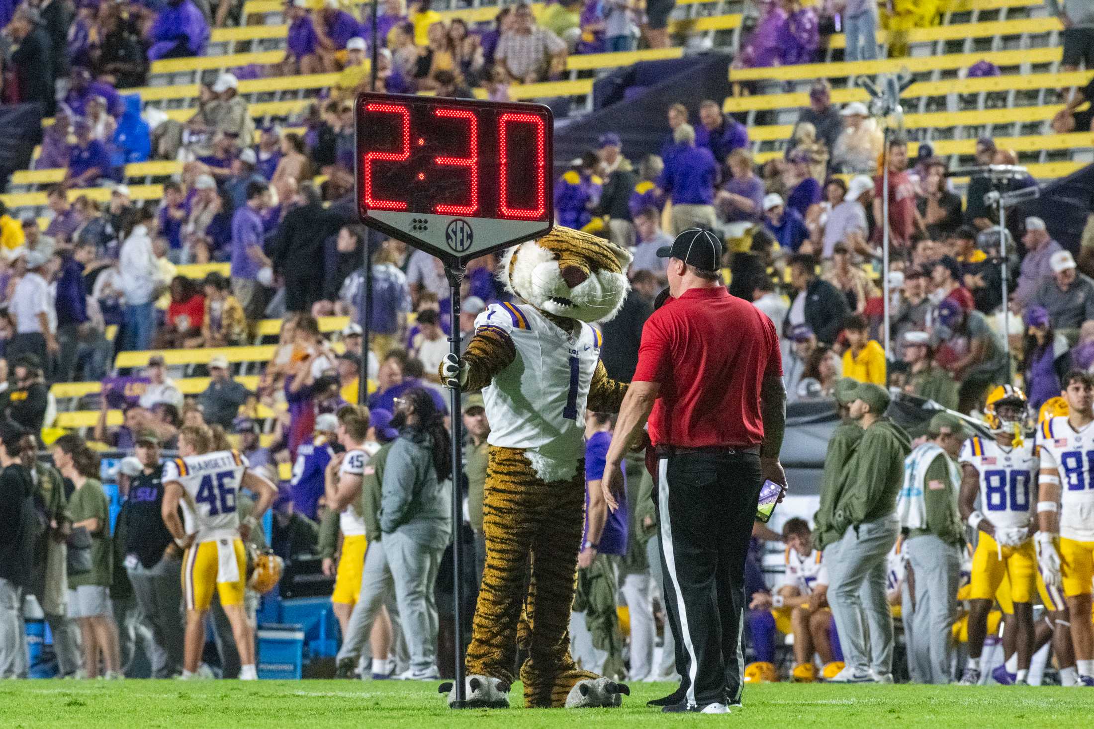 PHOTOS: LSU football suffers third loss of the season to Alabama